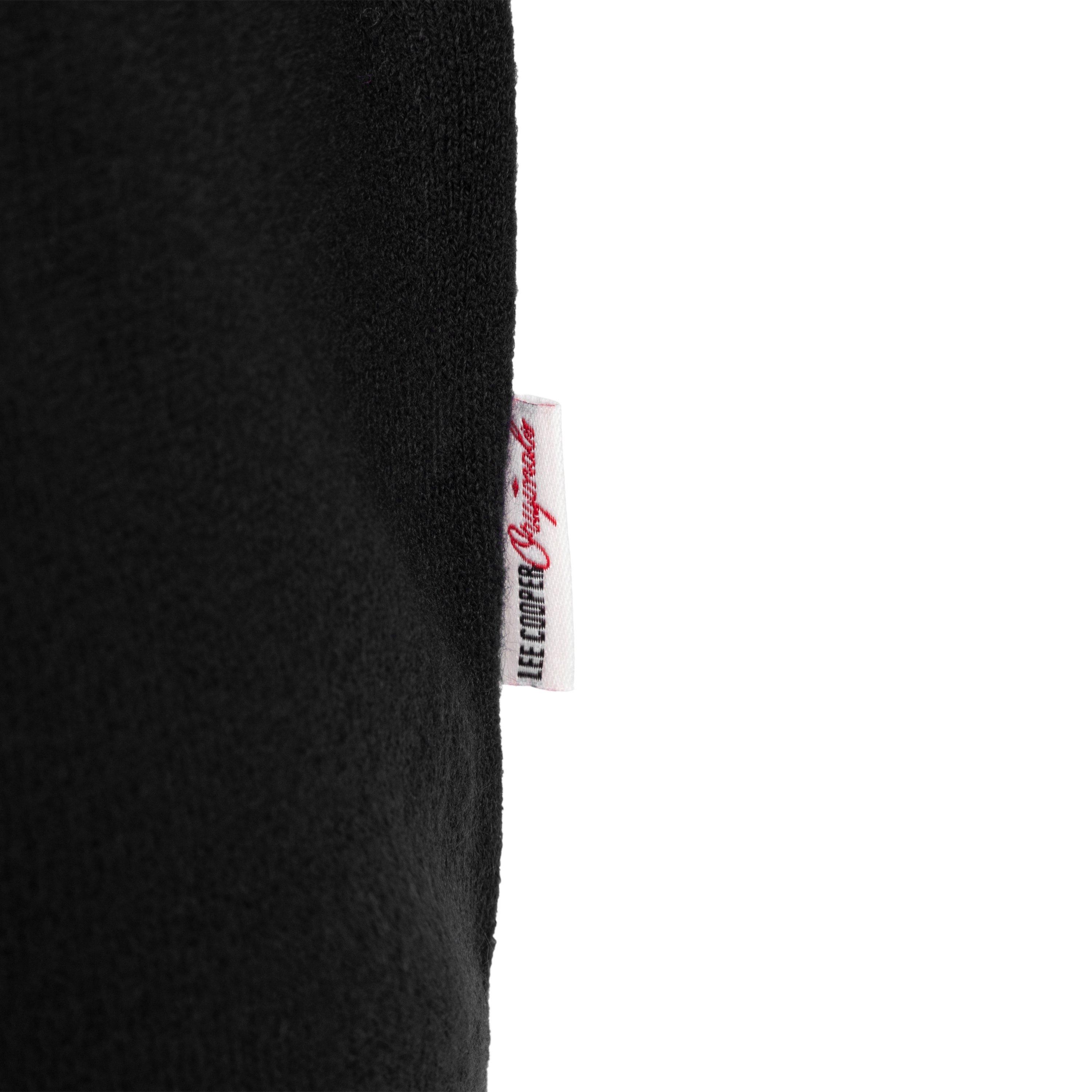 Zwart - Lee Cooper - Cooper Long Sleeve Zip Thru Hoodie - 2