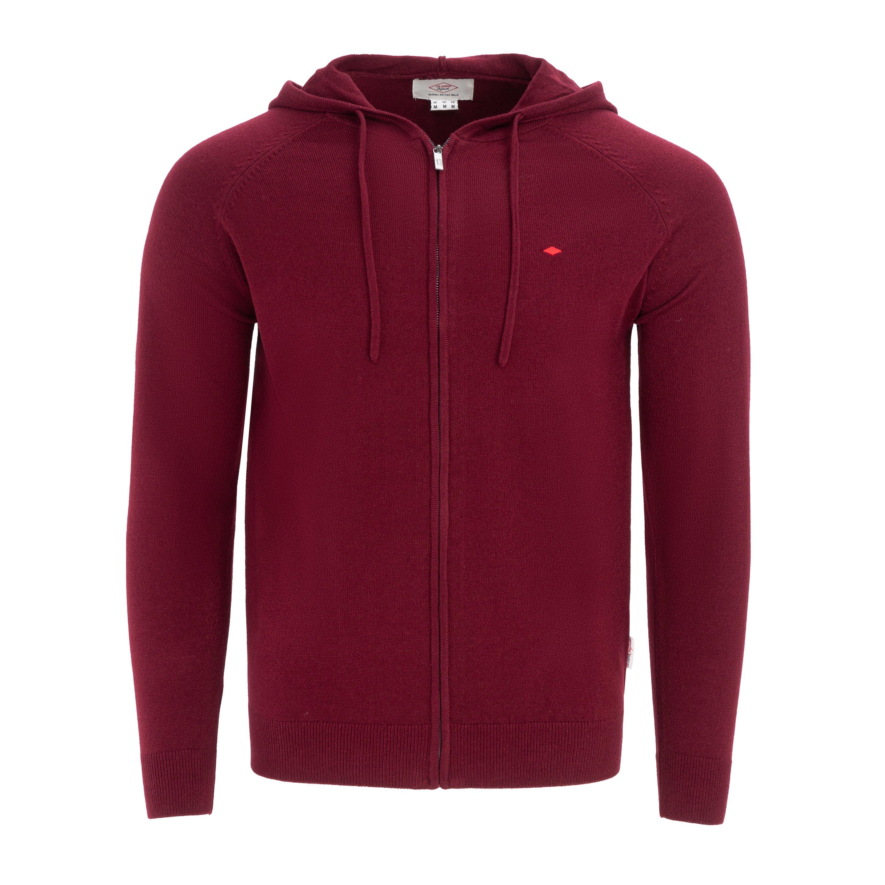 Lee Cooper Long Sleeve Zip Thru Hoodie | Sports Direct