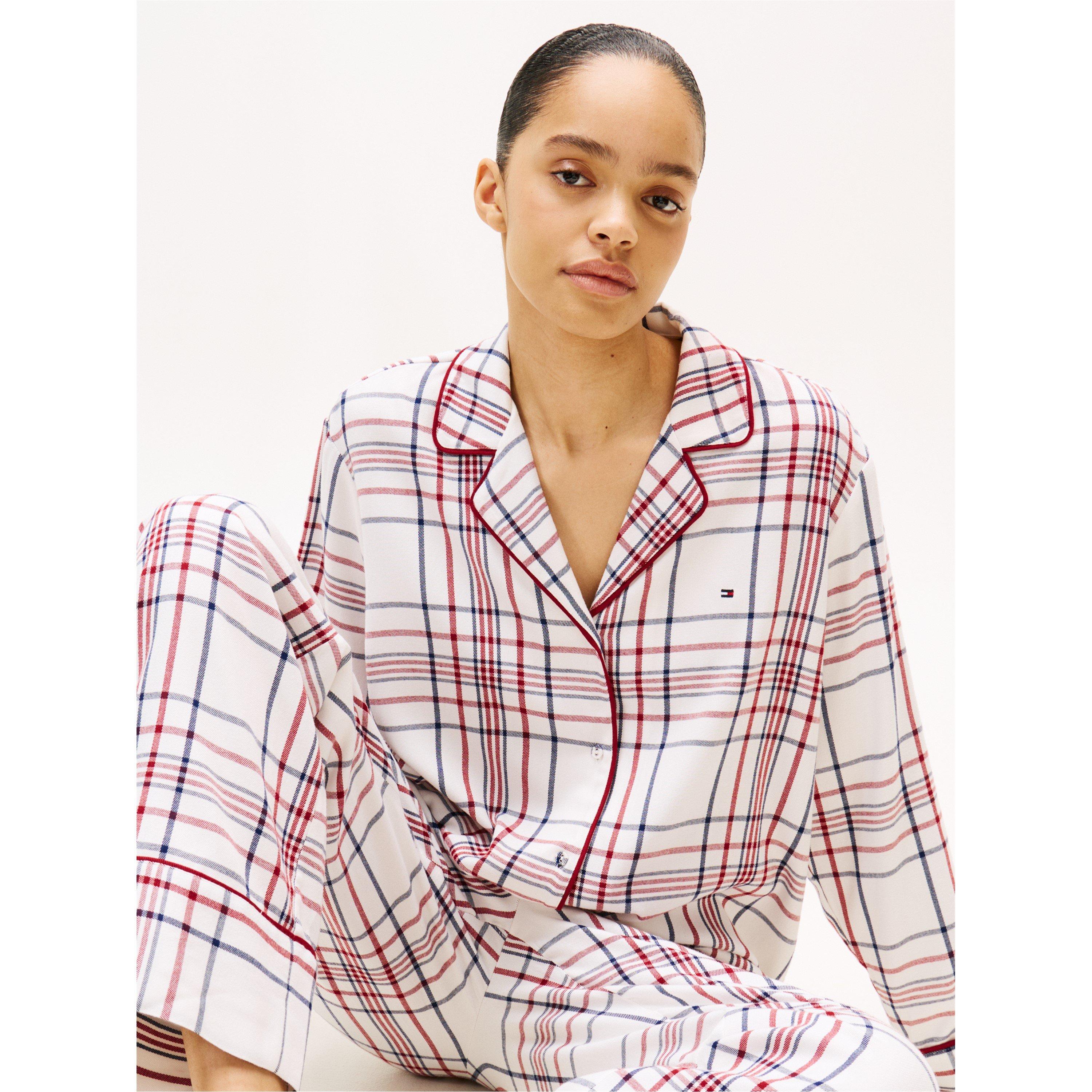 Plaid Ivory - Tommy Hilfiger - THB LS Slpr PJ Set Ld61 - 3