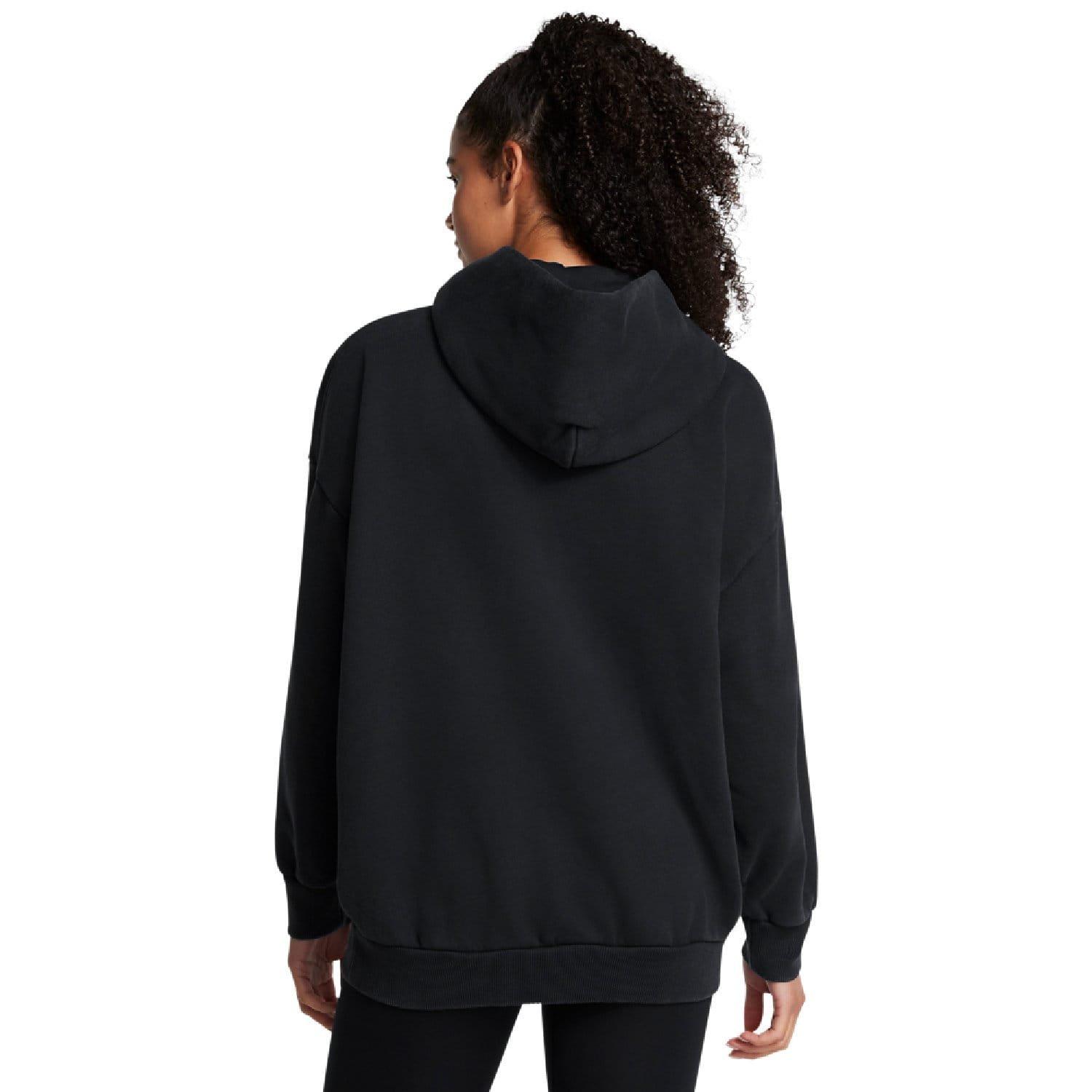 Black - Under Armour - Icon Heavyweight Oversized Hoodie - 2