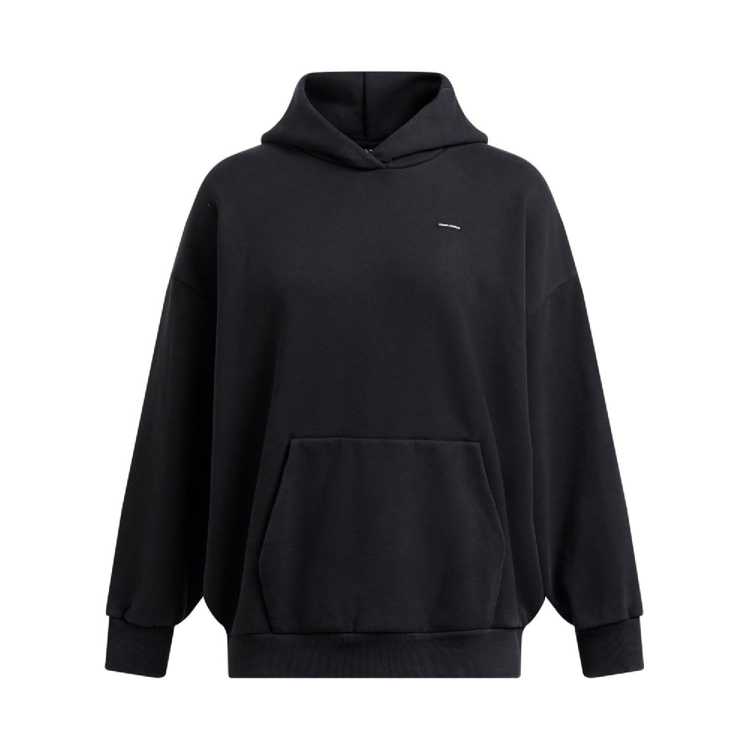 Black - Under Armour - Icon Heavyweight Oversized Hoodie - 3