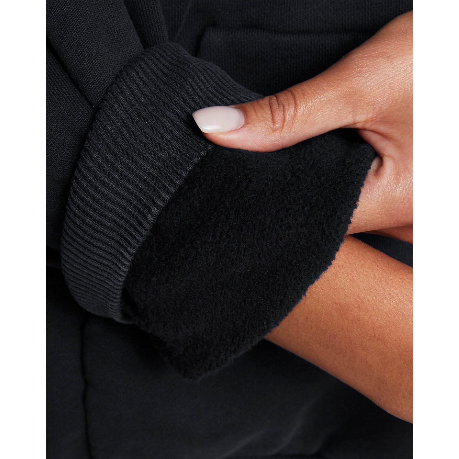 Black - Under Armour - Icon Heavyweight Oversized Hoodie - 5