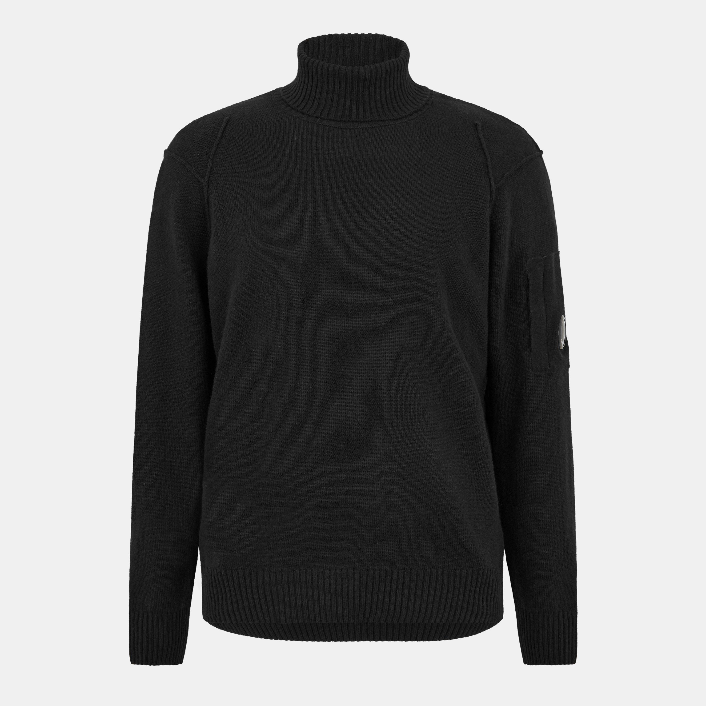 Cp Company Men's Jumper - Black 999 - S (46)