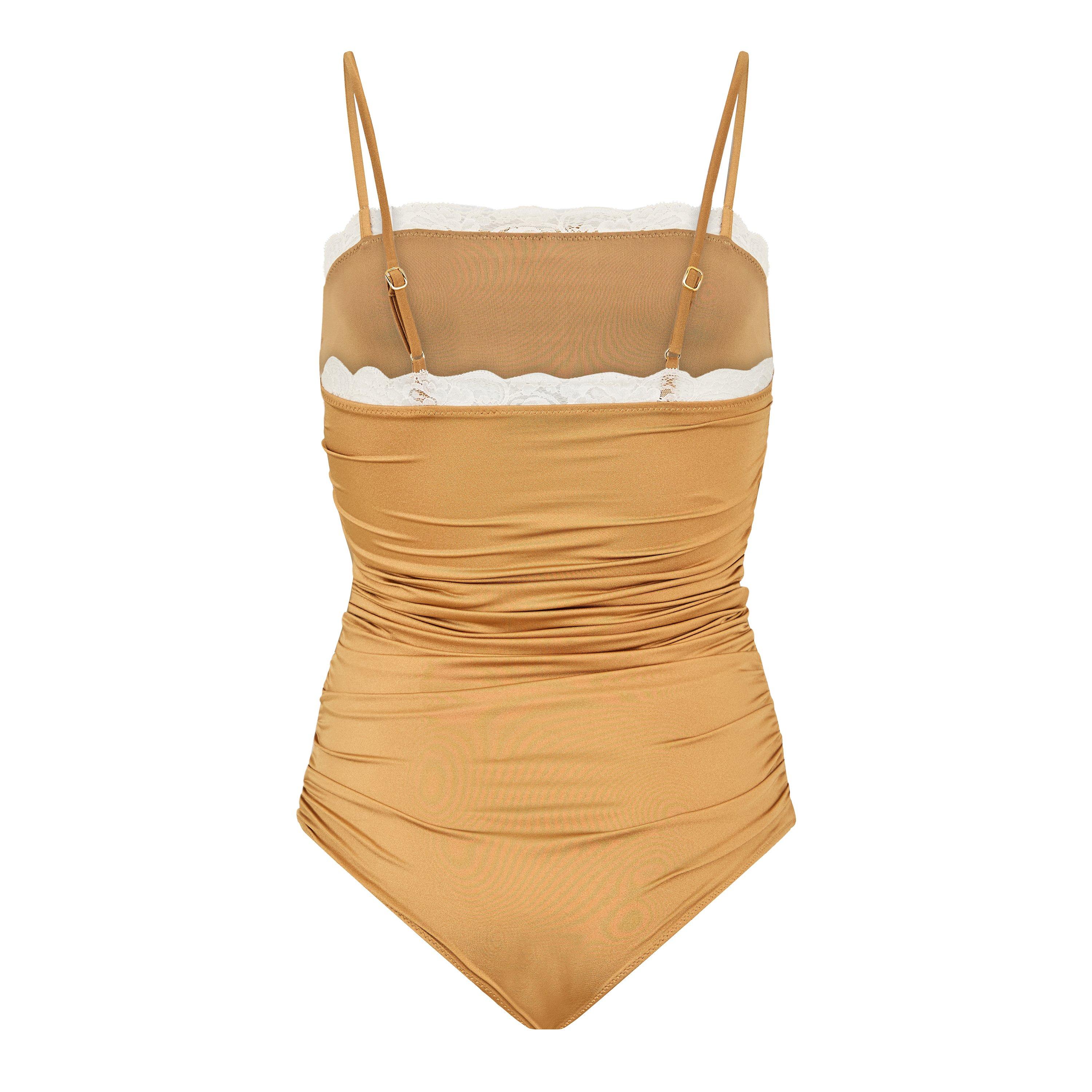 Auburn Brown - Chloe - Women's Bodysuit - 2