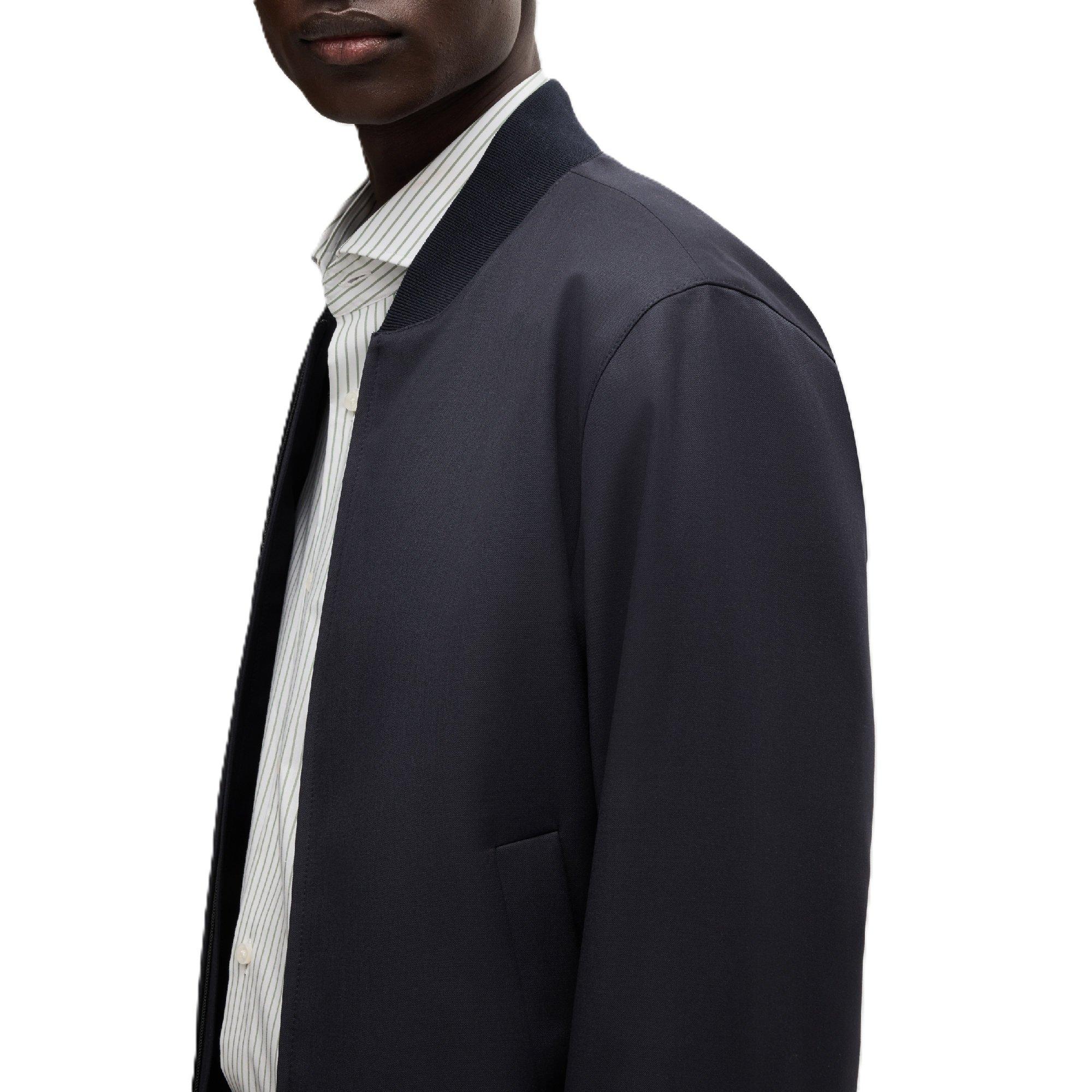 Dark Blue - Boss - Men's Formal Jacket - 4