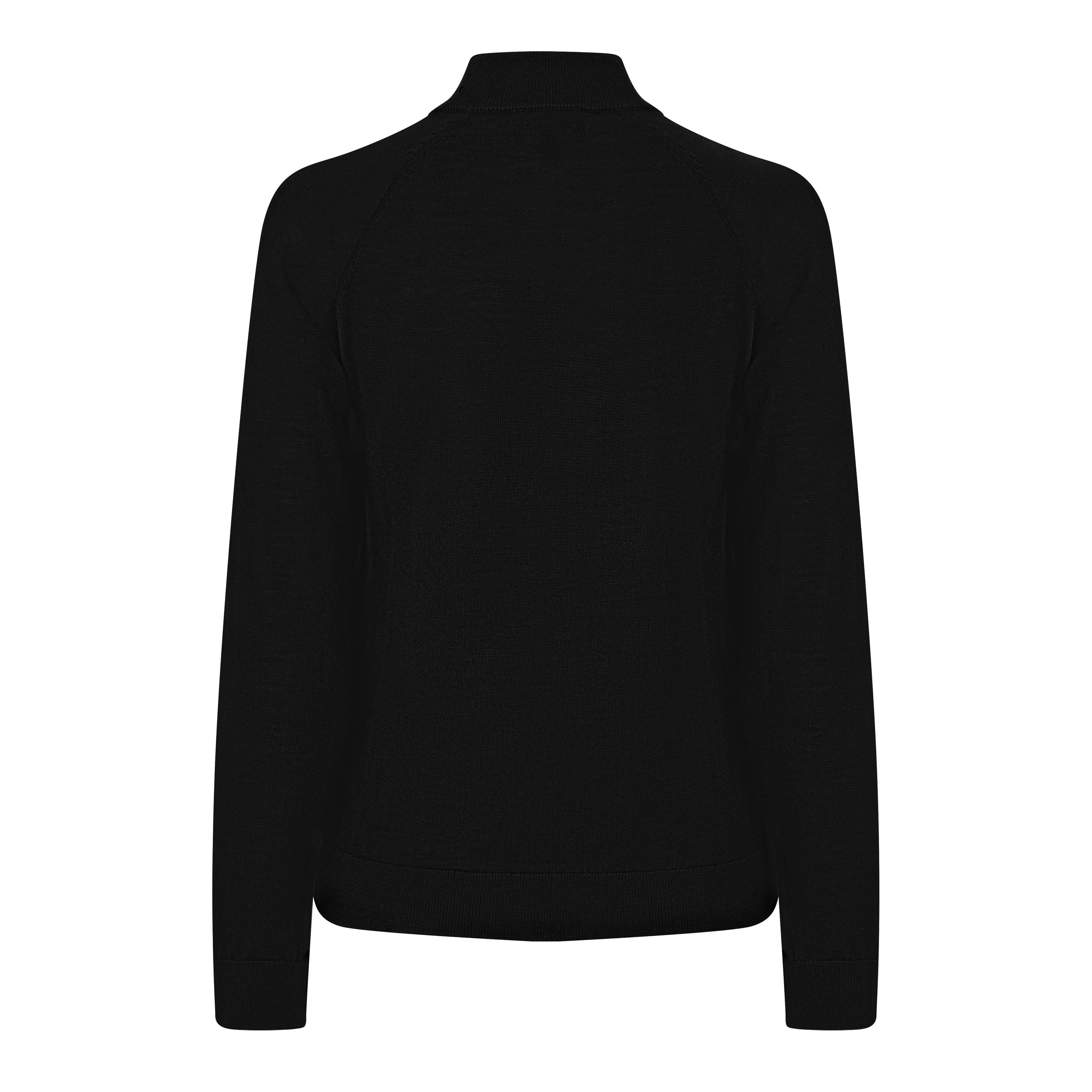 Black 0999 - Emporio Armani - Knit Zip Jumper - 2