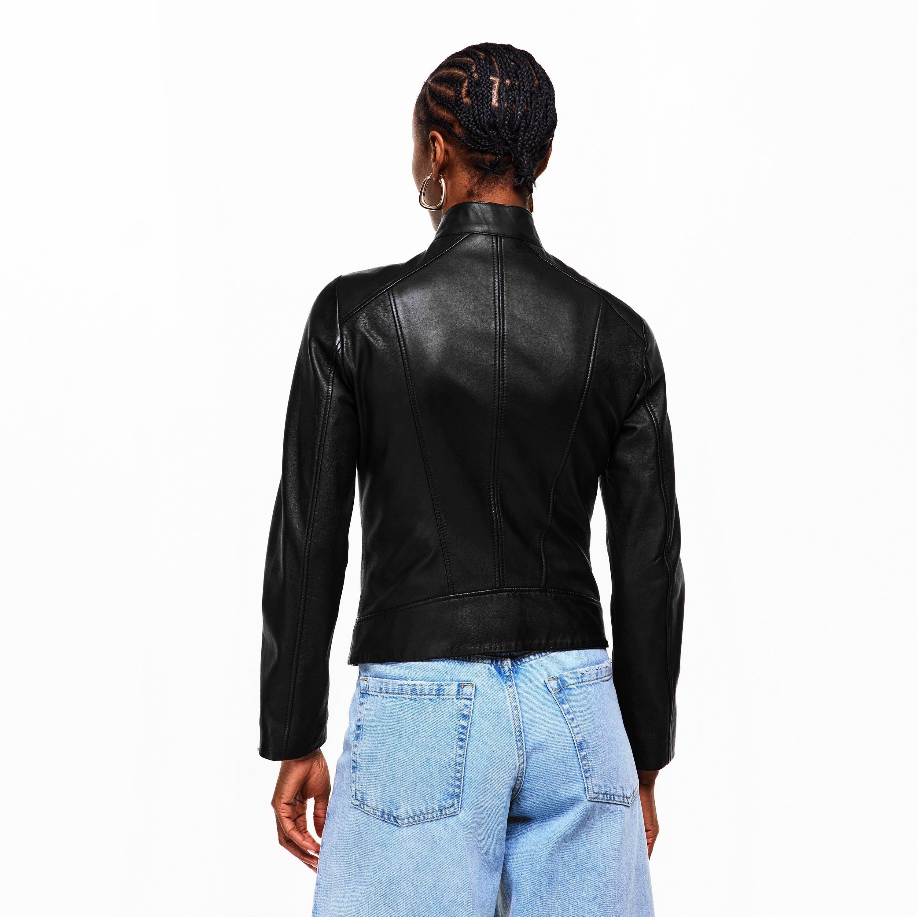 Black - Boss - Women's C Sabella Leather Shorts - 4