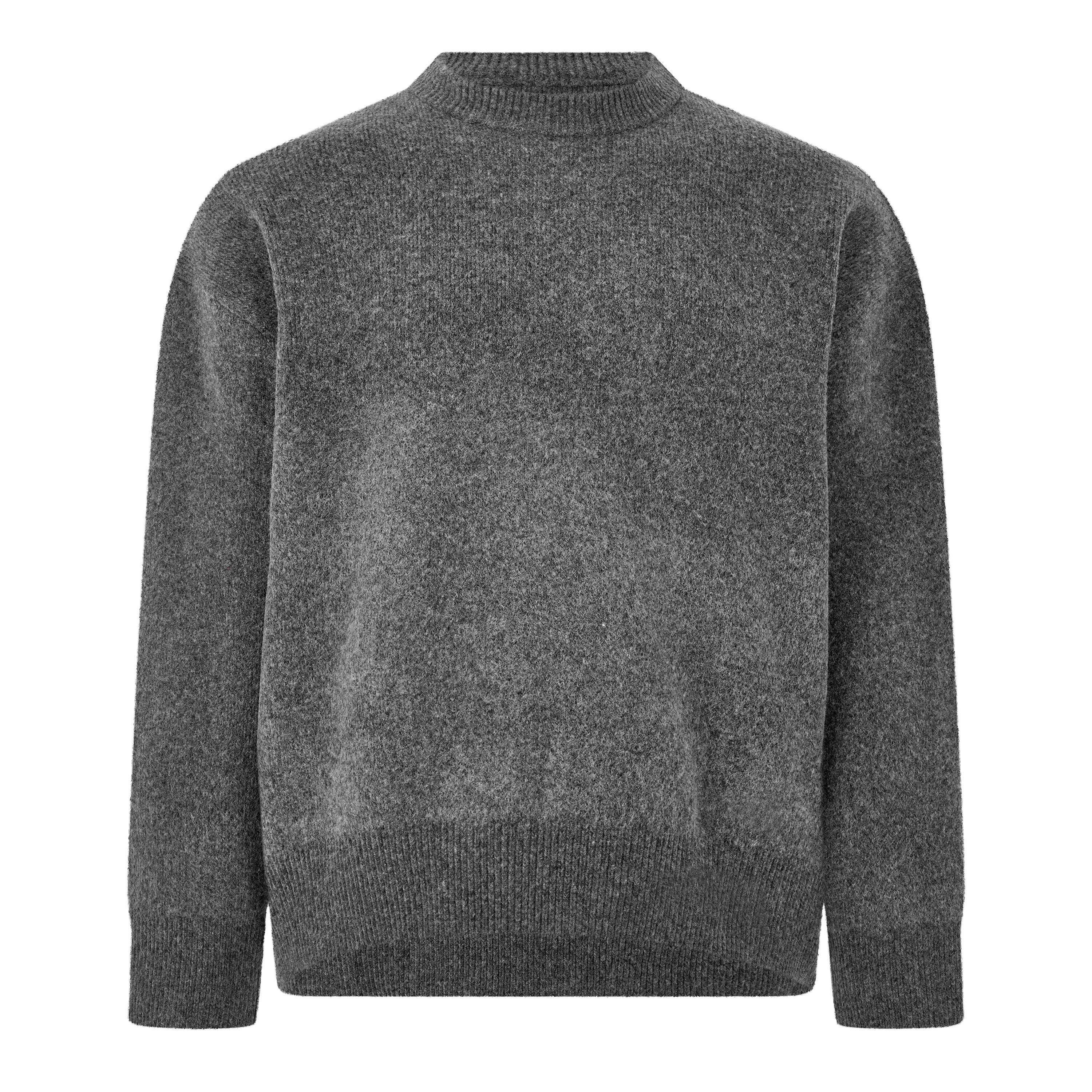 Charcoal - MKI MIYUKI ZOKU - MKI Double Knit Crew Sn64 - 1