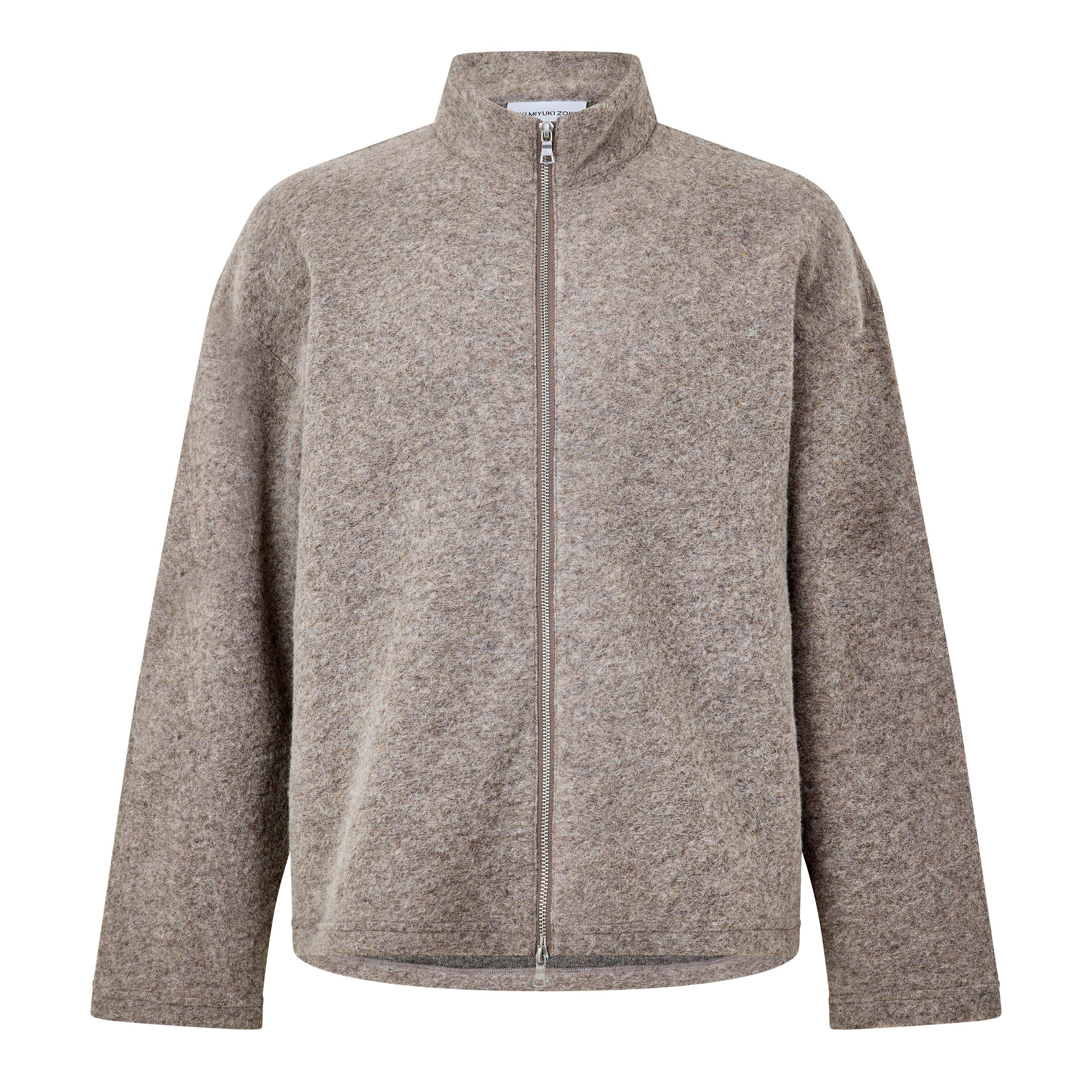 Oatmeal Melange - MKI MIYUKI ZOKU - MKI Press Wool TrkJk Sn64 - 1