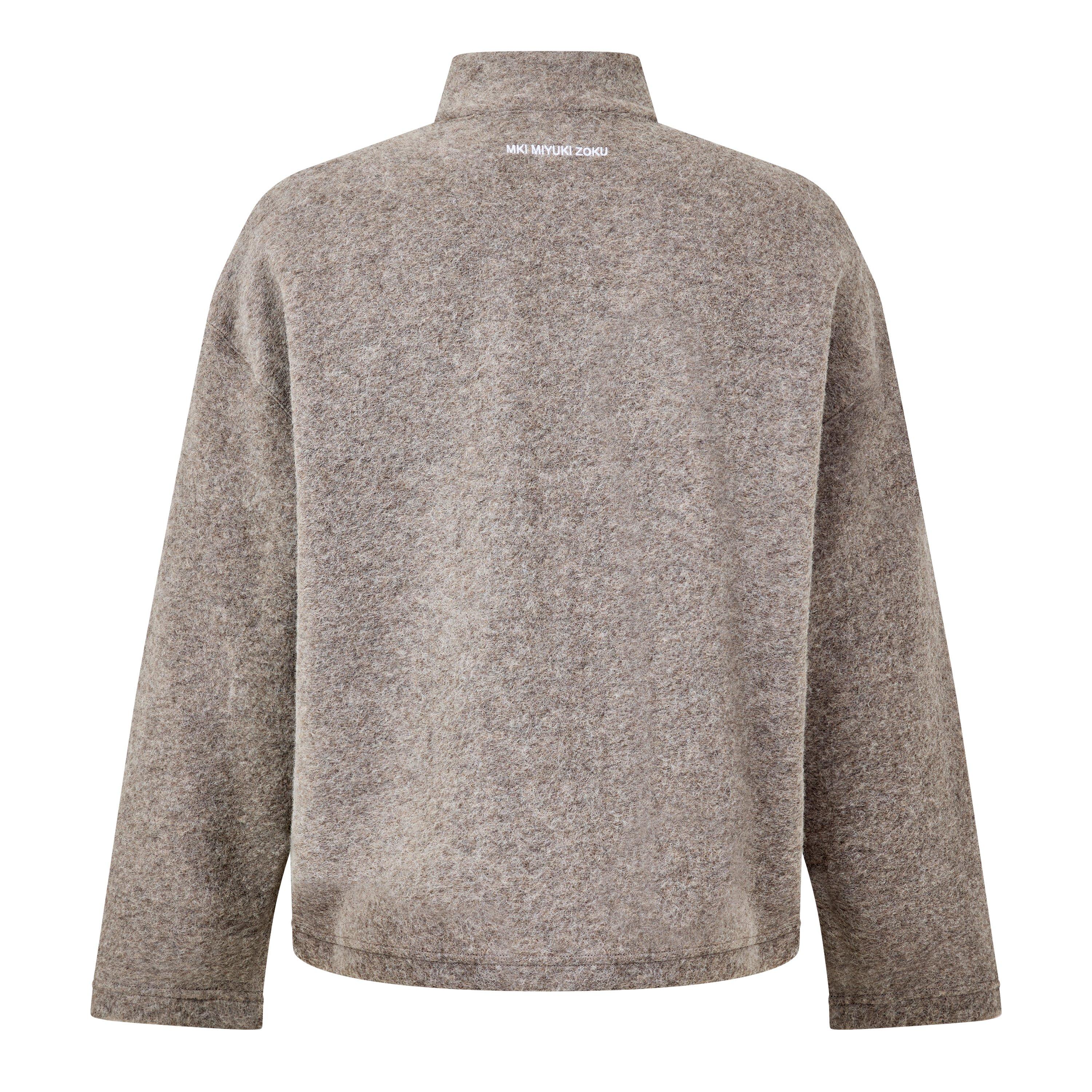 Oatmeal Melange - MKI MIYUKI ZOKU - MKI Press Wool TrkJk Sn64 - 2