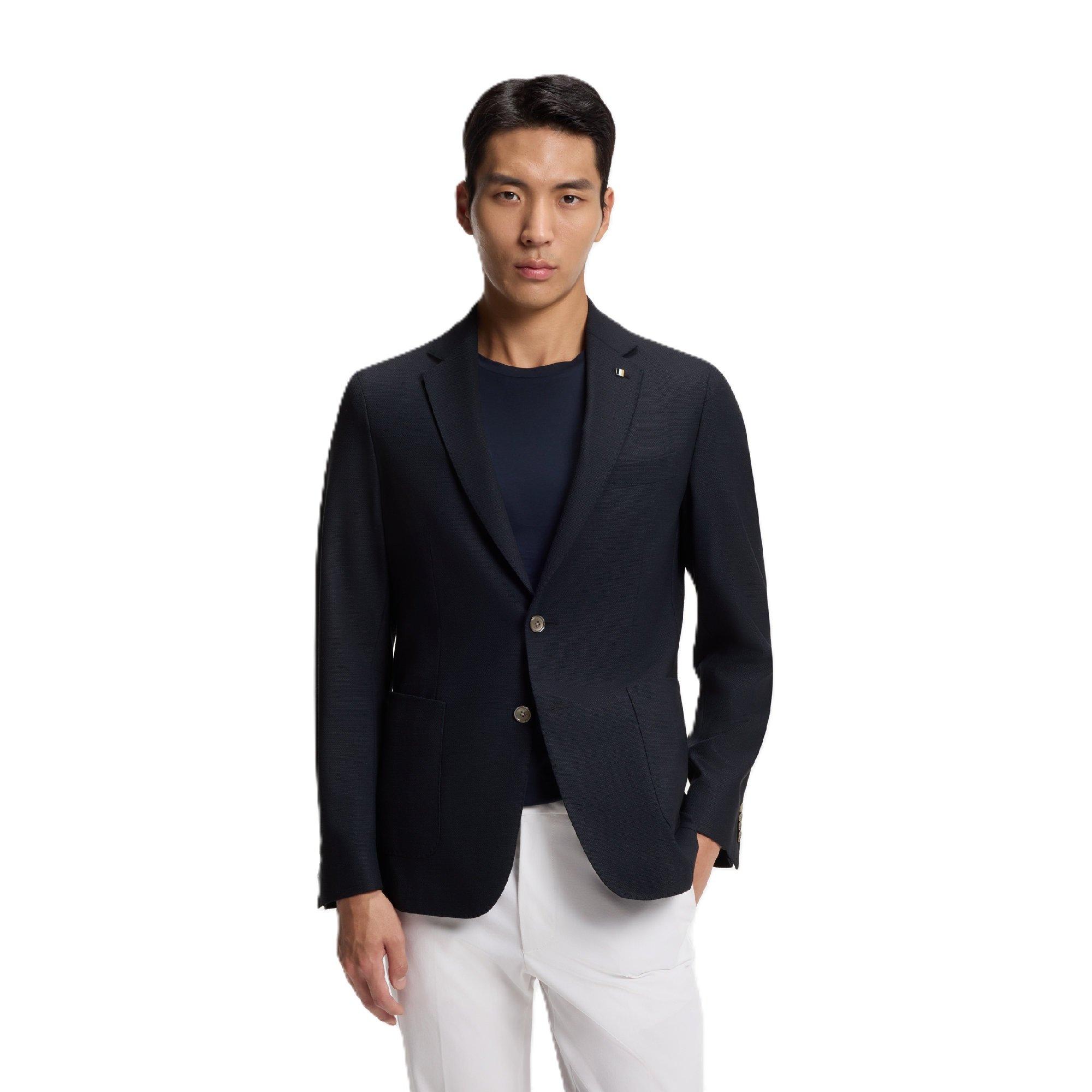 Dark Blue - Boss - Men's C Hanry Formal Jacket - 1