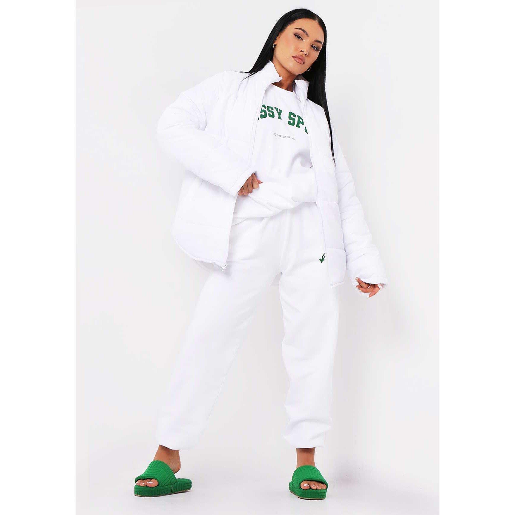 яке Women's Oversized Long Sleeve Medium Puffer