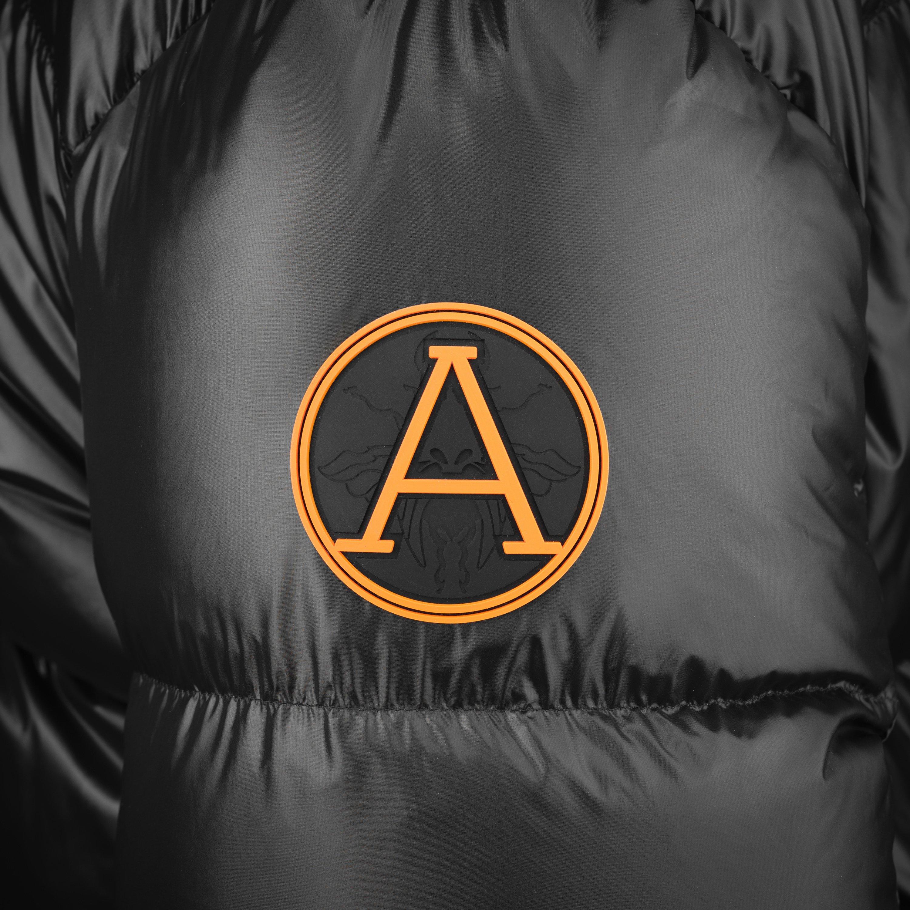 Black - Arctic Army - Men's Puffer OG Hooded Long Sleeve Short Puffer Jacket - 4