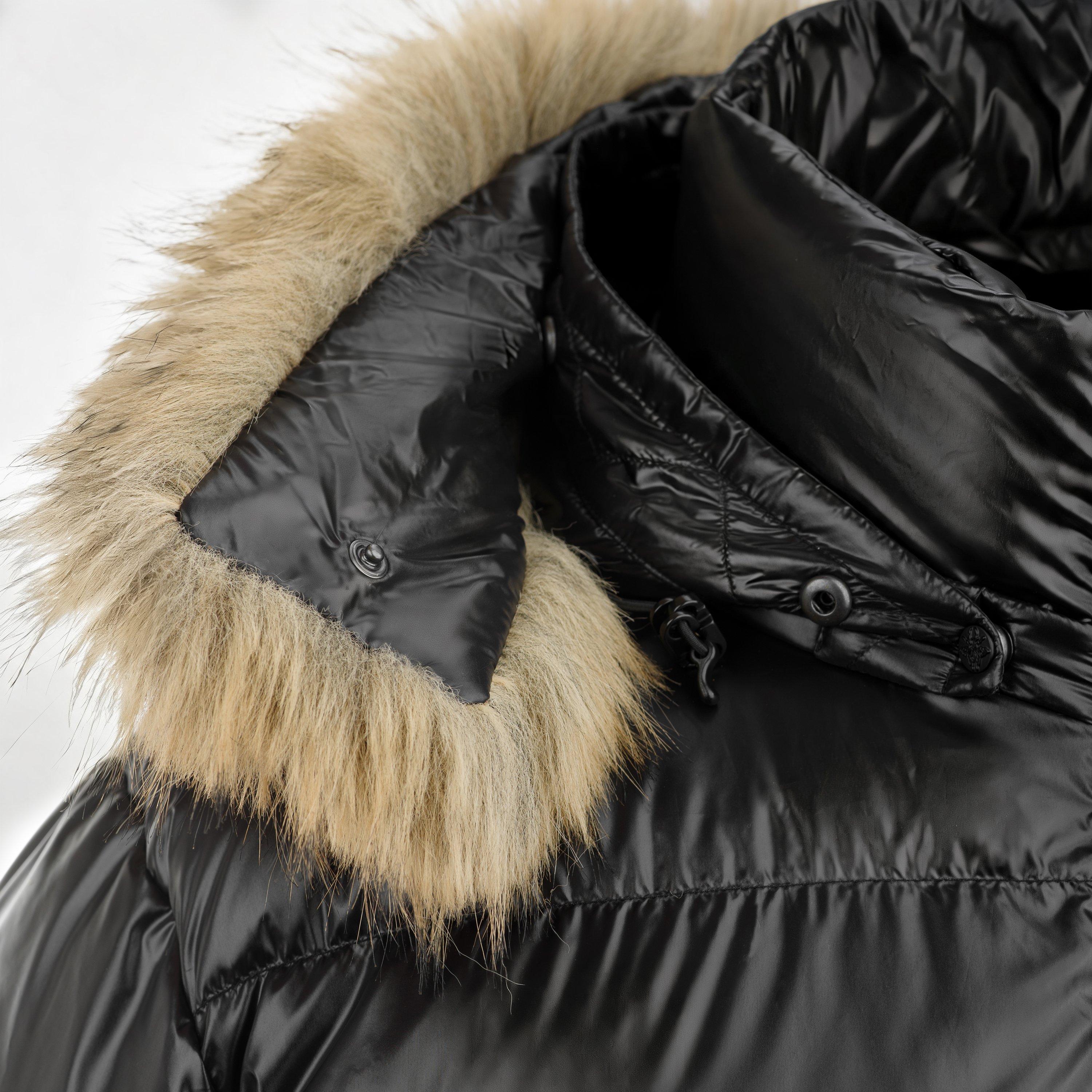 Black - Arctic Army - Men's Puffer OG Hooded Long Sleeve Short Puffer Jacket - 5