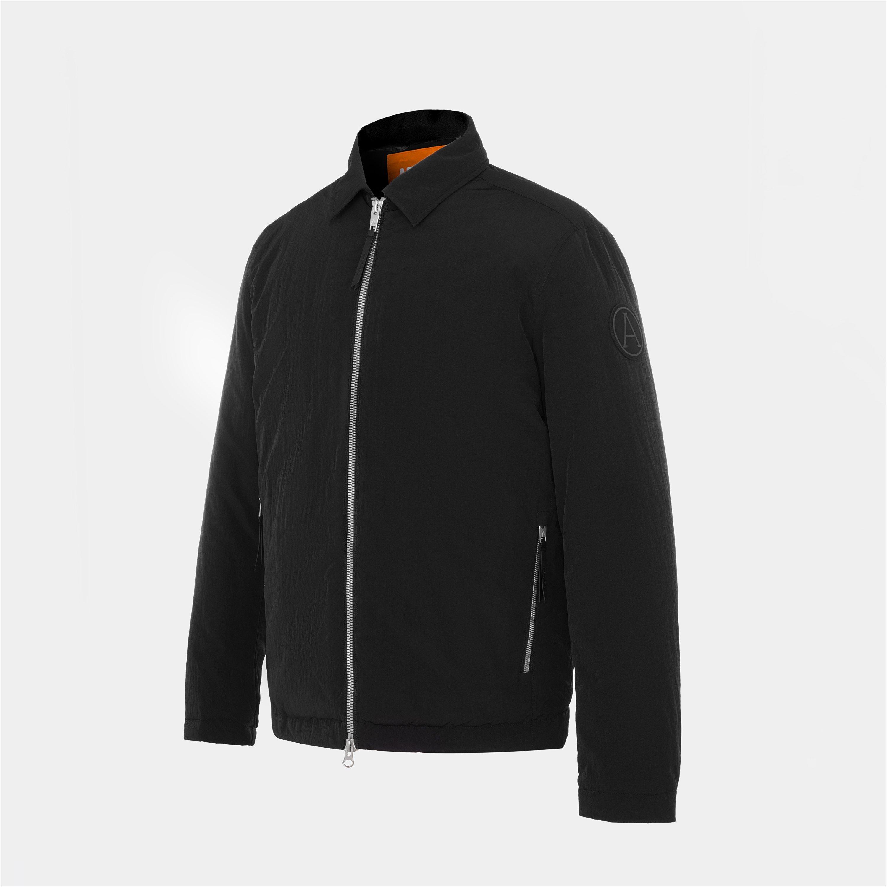 Black - Arctic Army - Men's Water Repellent Bomber Jacket - 5