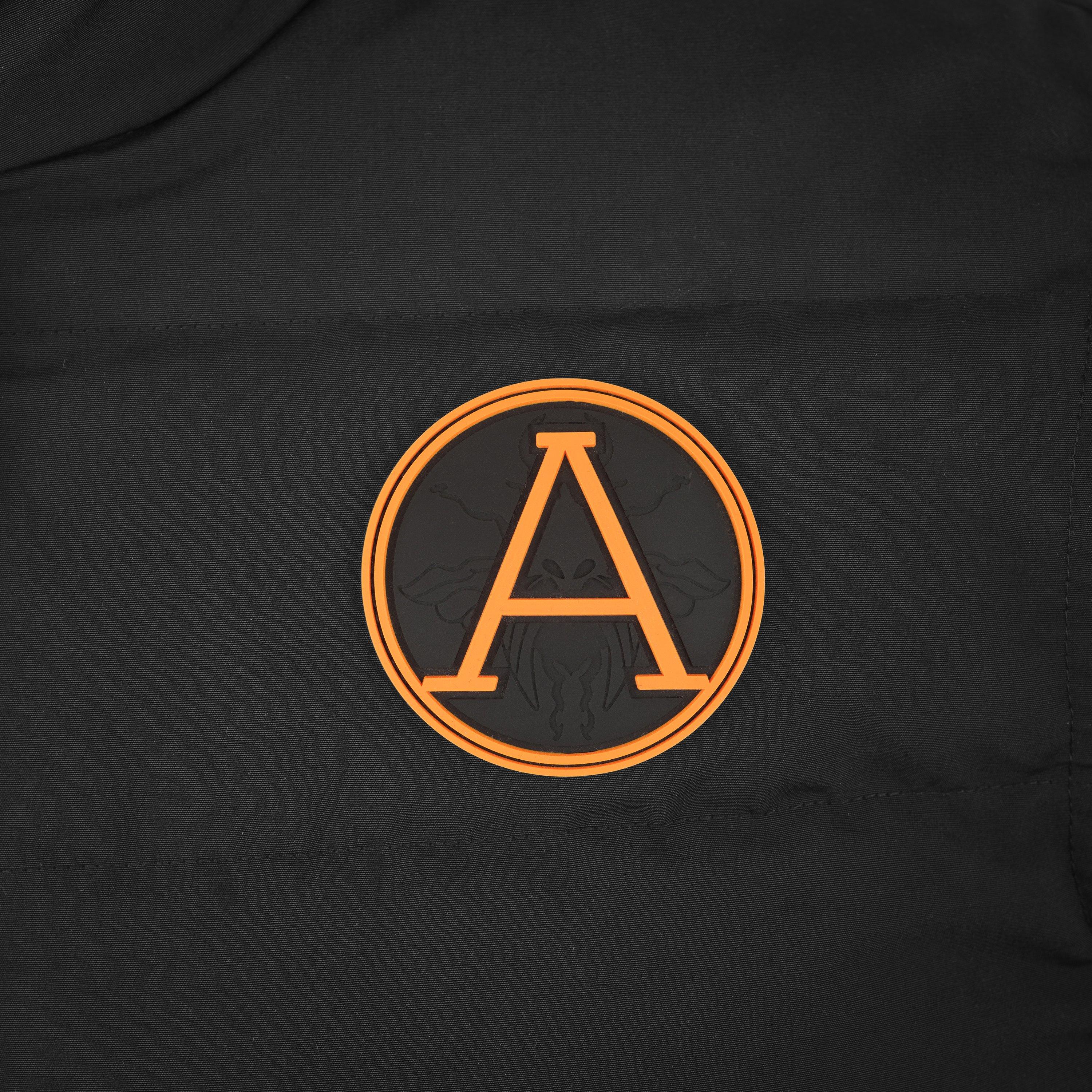 Black - Arctic Army - Men's Muskox Baffle Stitching Stand Collar Gilet - 4