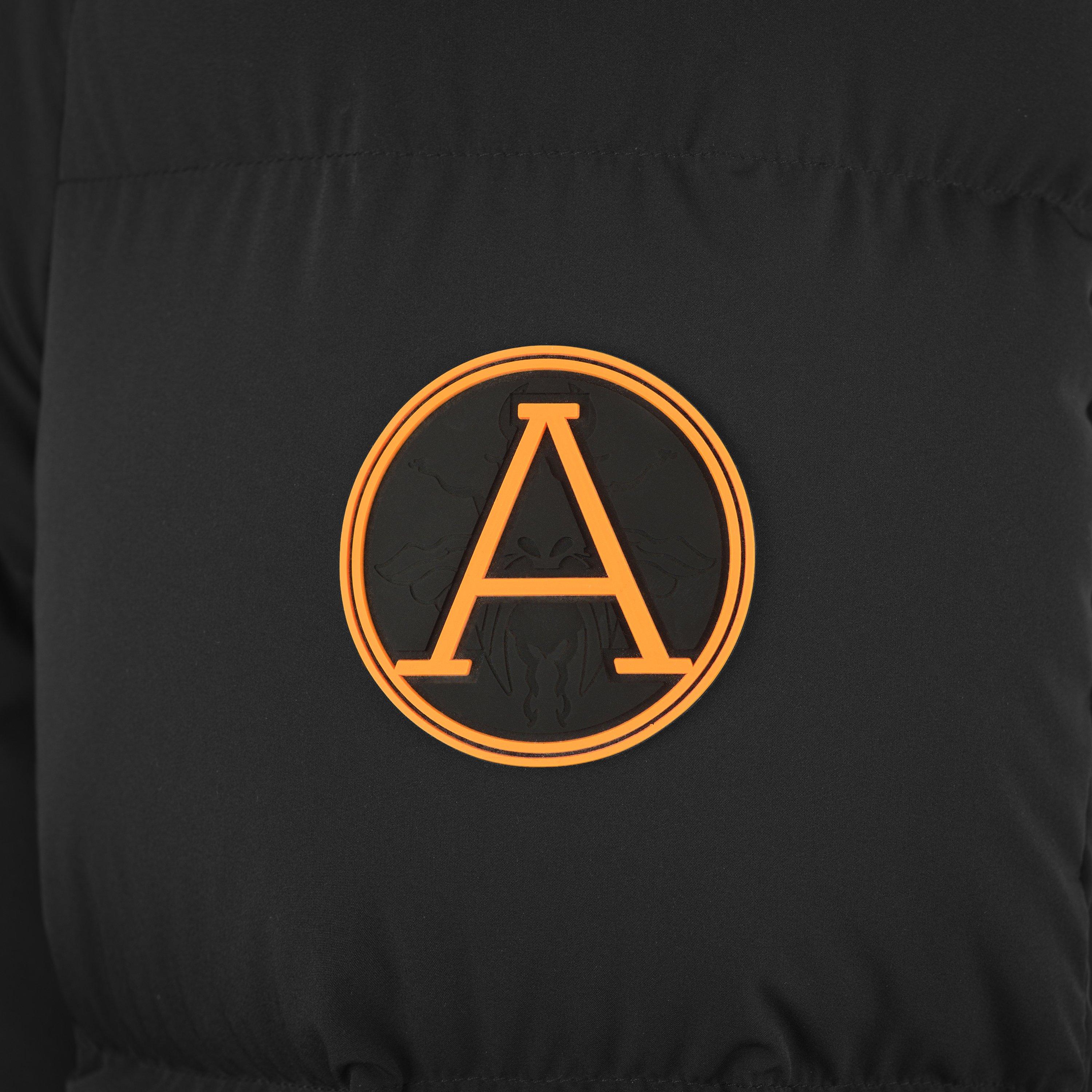 Black - Arctic Army - Men's Orca Down Long Puffer Jacket - 4