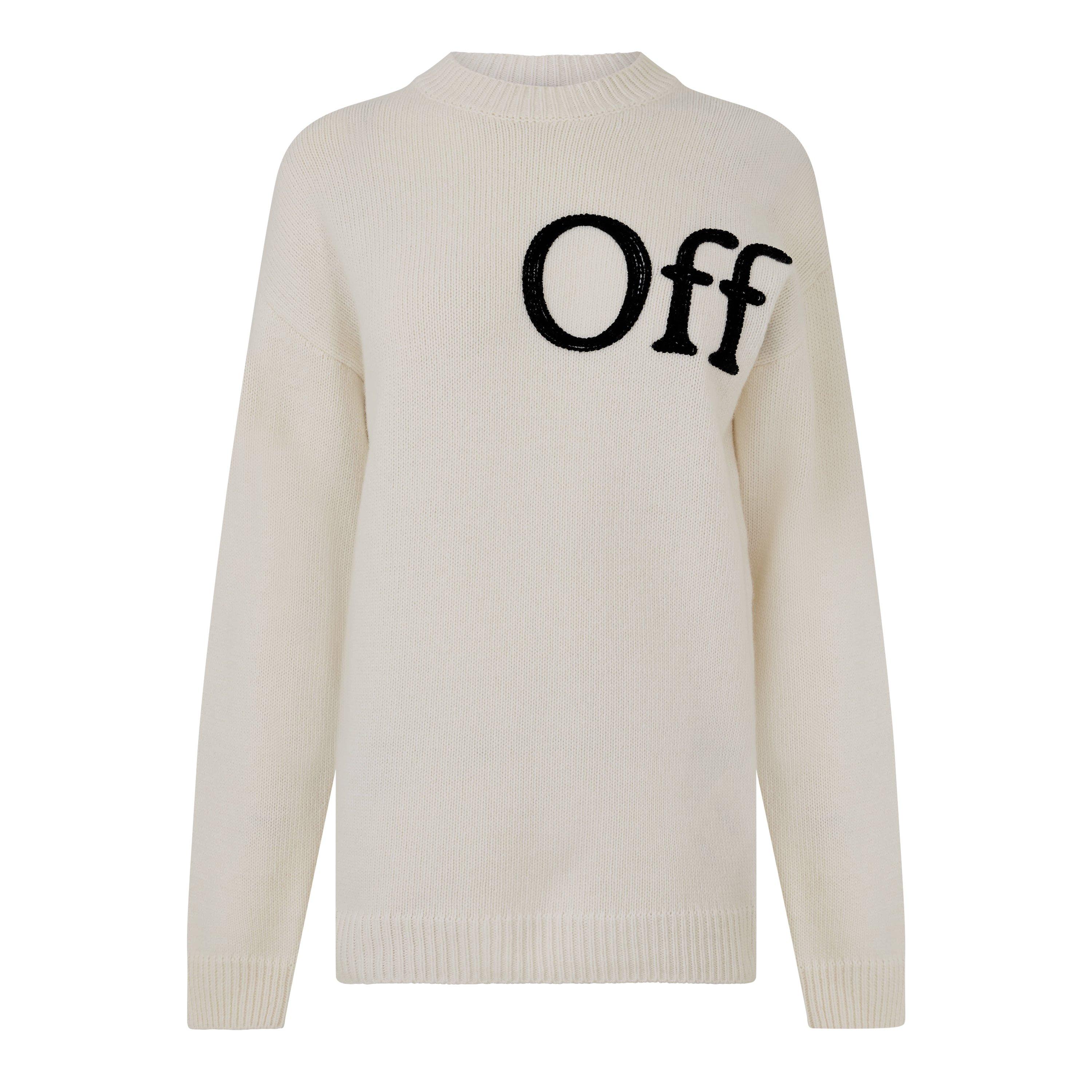 Ivory/Blk - Off White - Off Bookish Knt Ld63 - 1