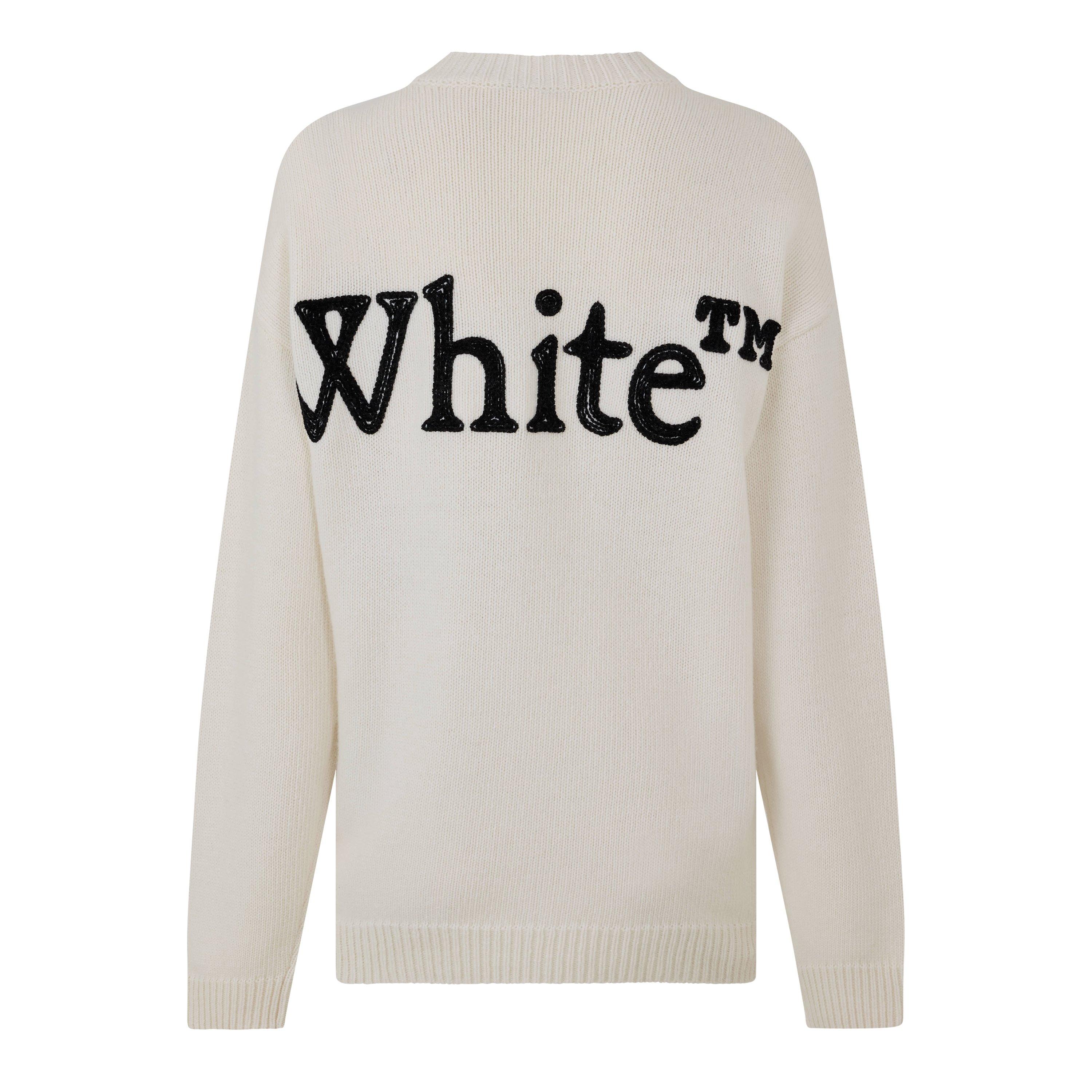 Ivory/Blk - Off White - Off Bookish Knt Ld63 - 2