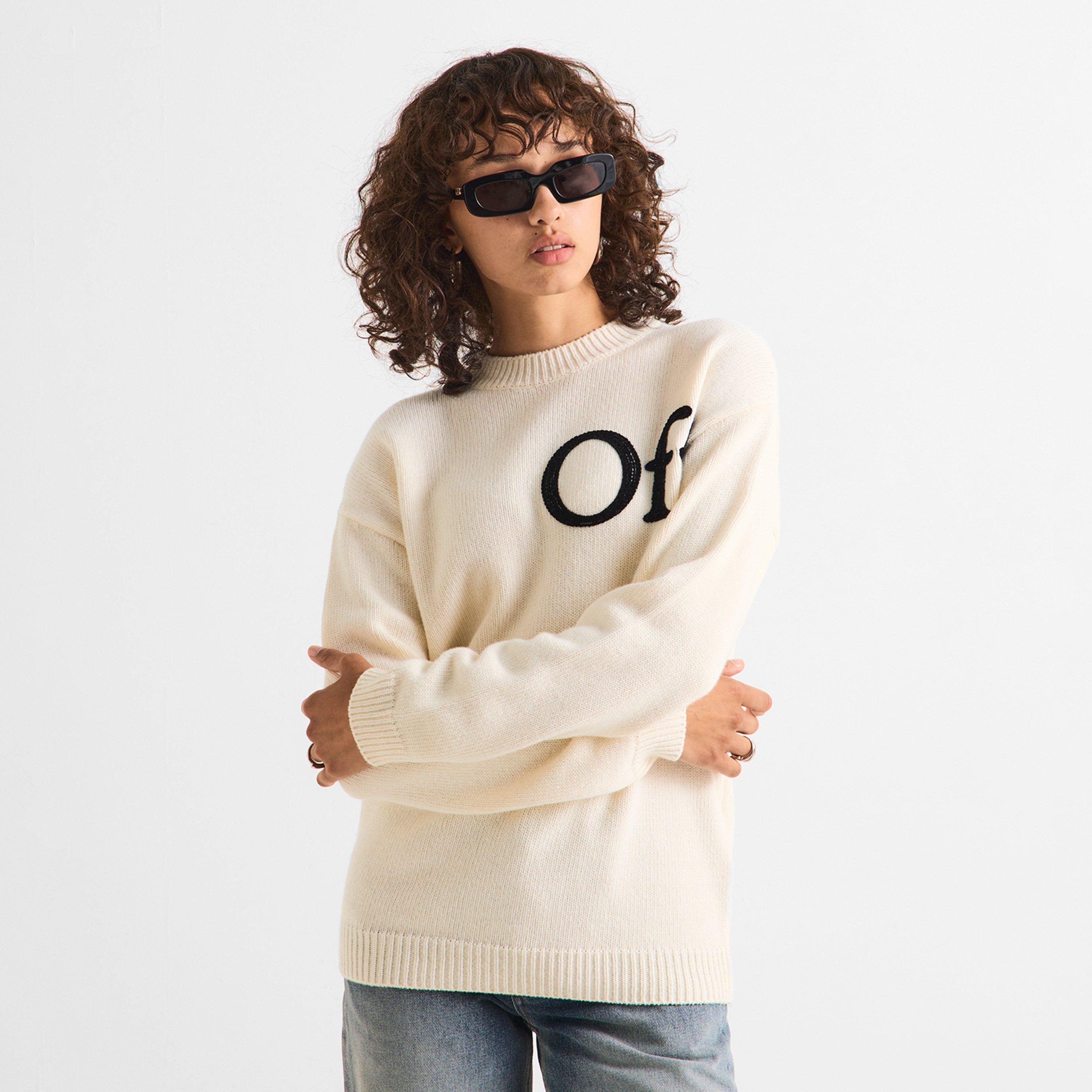 Ivory/Blk - Off White - Off Bookish Knt Ld63 - 3