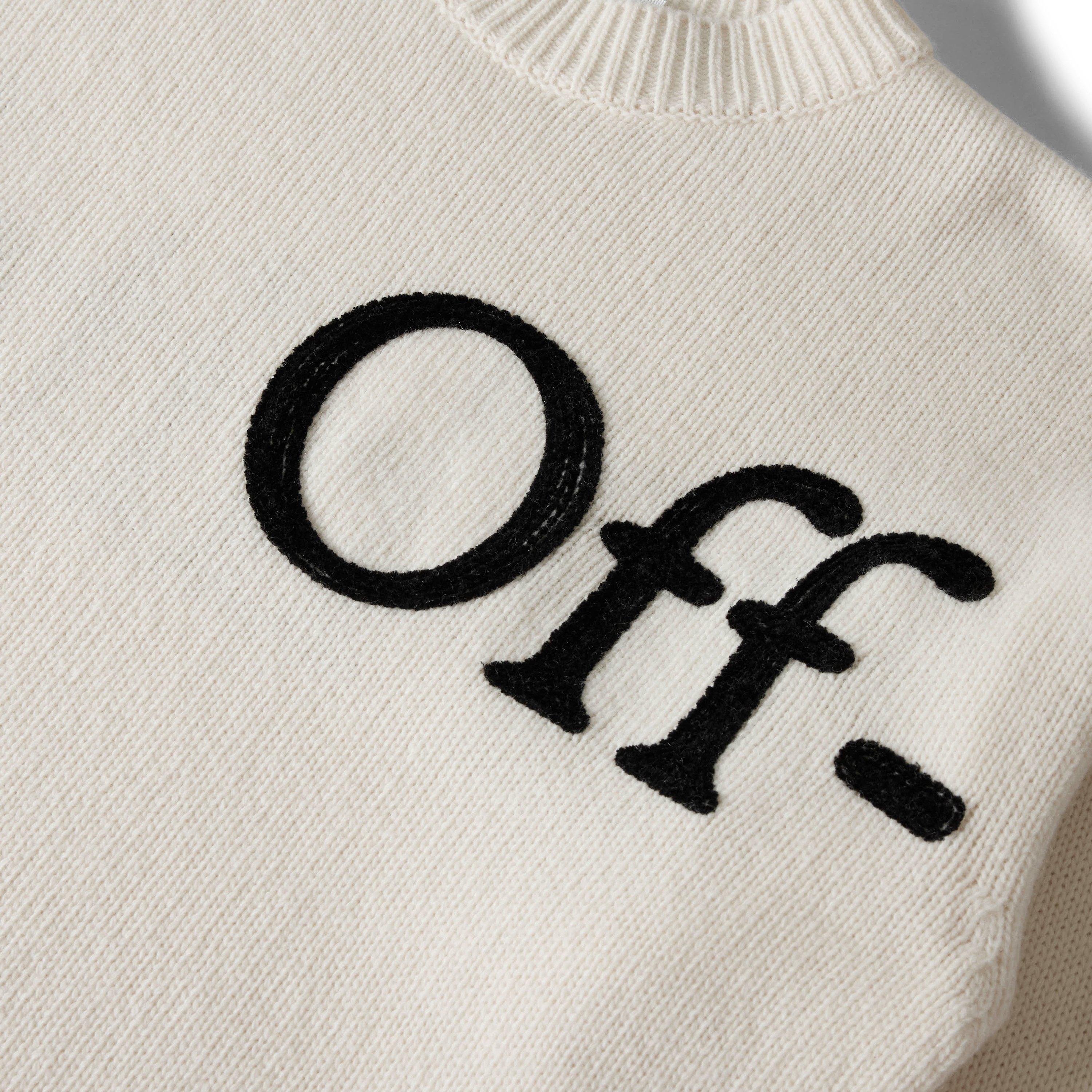 Ivory/Blk - Off White - Off Bookish Knt Ld63 - 3