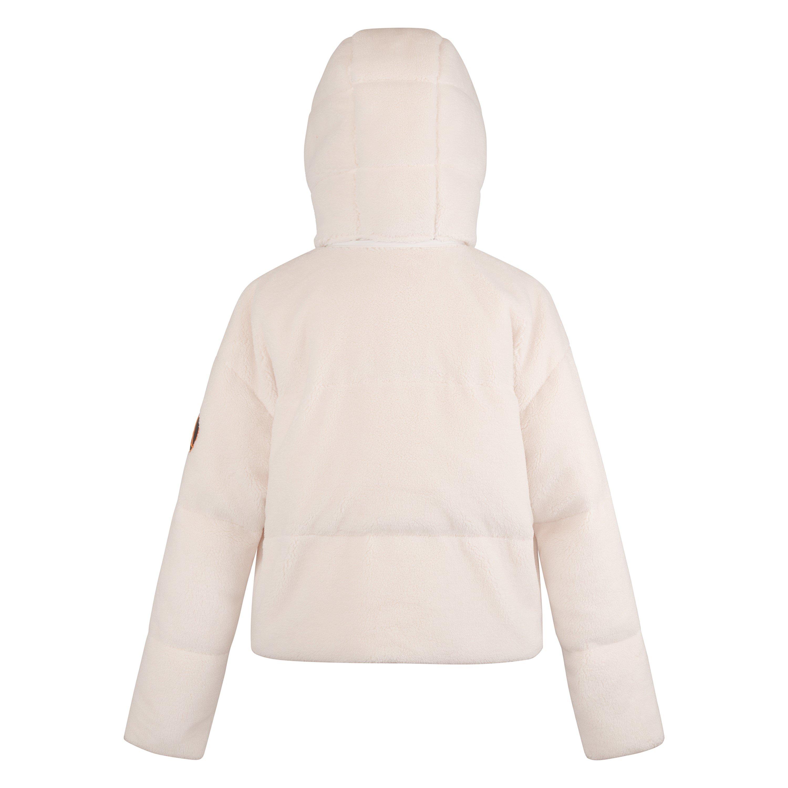 White - Arctic Army - Women's Quilted Water Resistant Short Puffer Jacket - 2