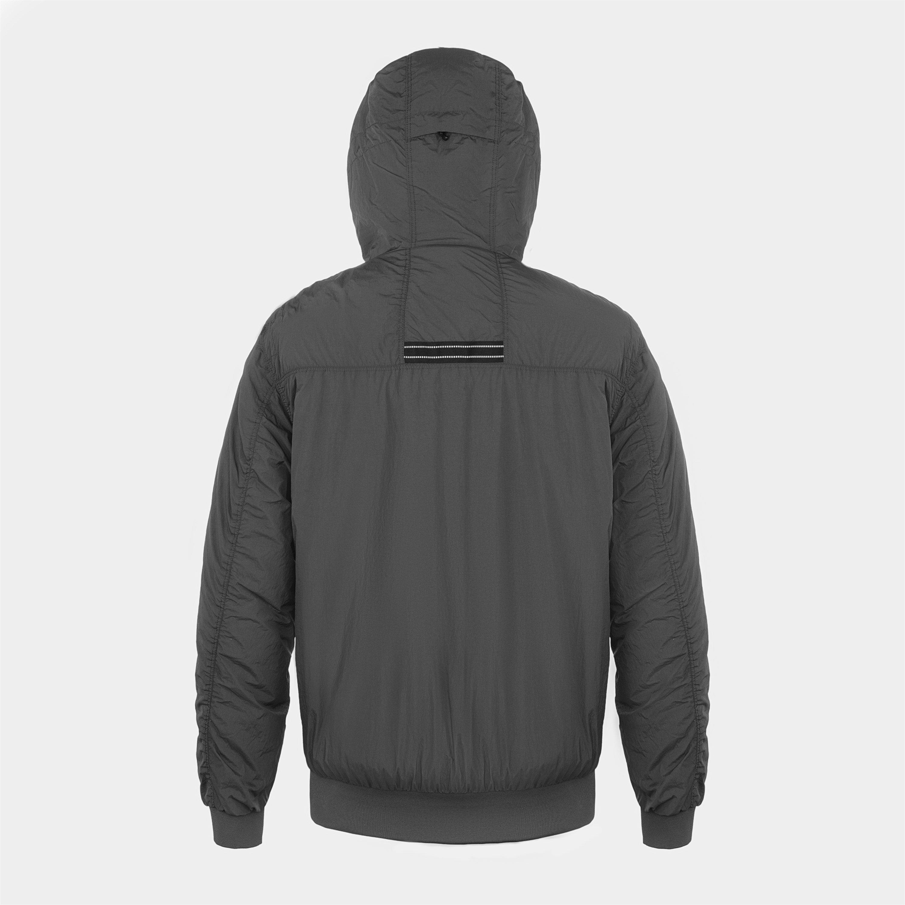 Holzkohle - Arctic Army - Men's Lite Reflective Short Puffer Jacket - 2