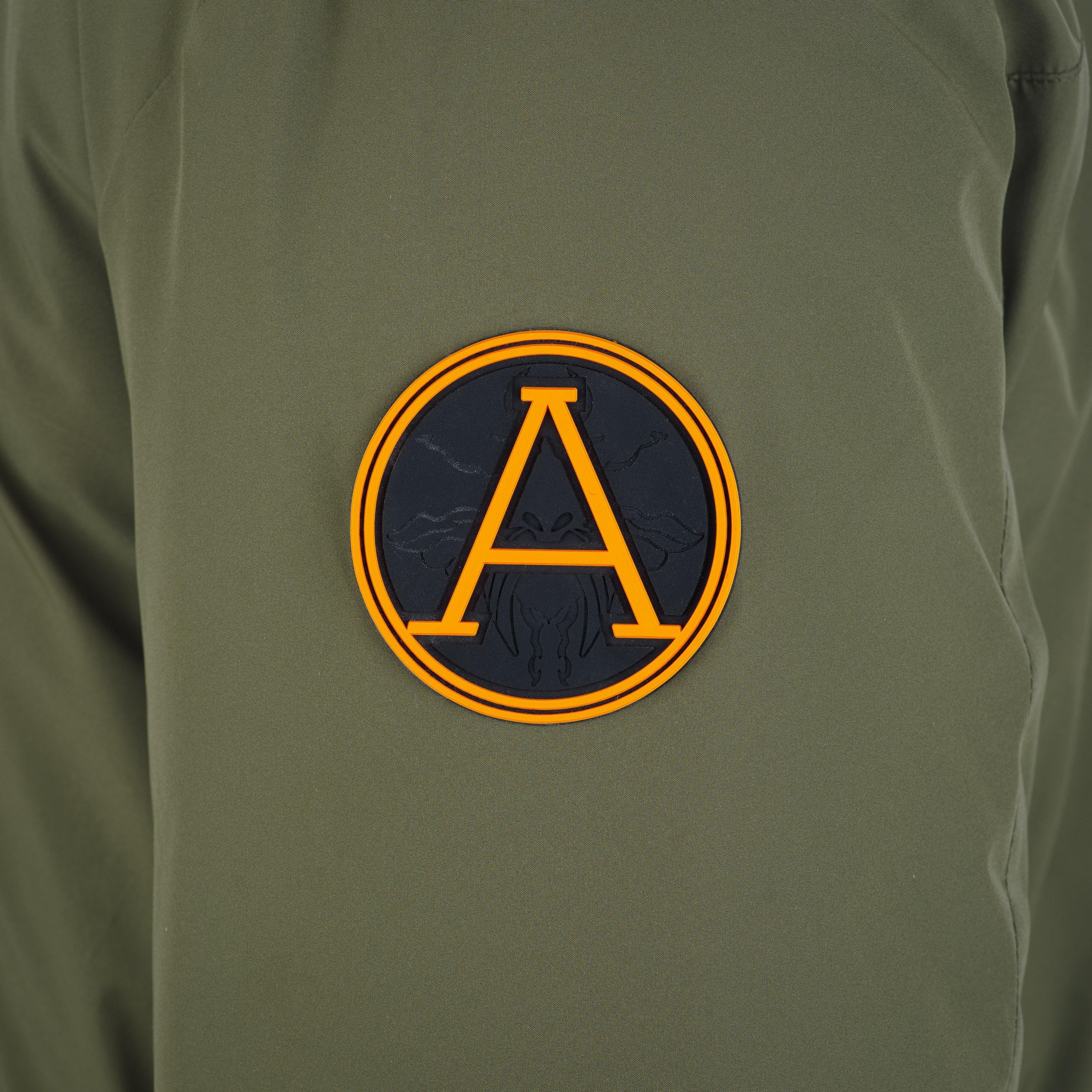 Caliste Green - Arctic Army - Men's Lite Reflective Short Puffer Jacket - 4