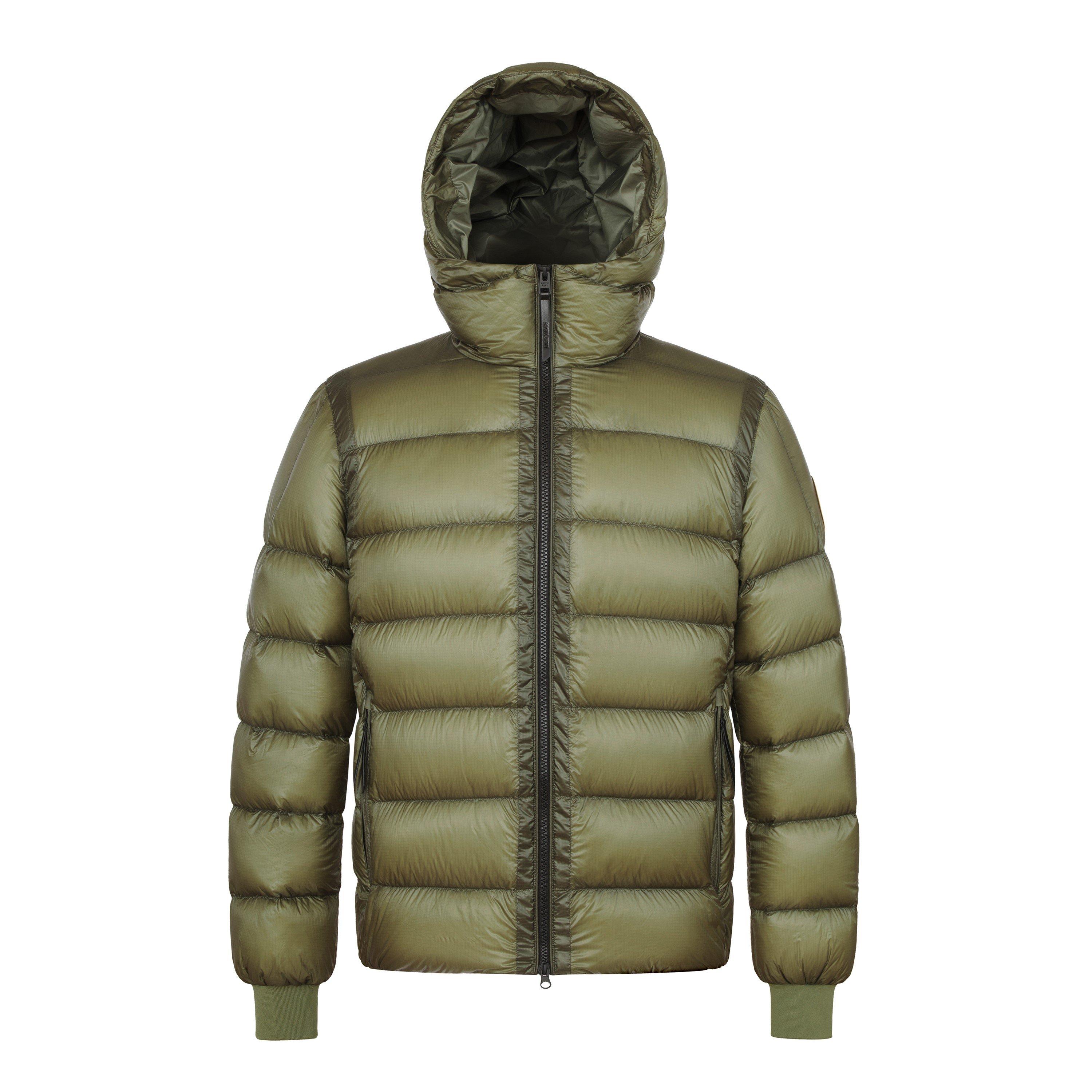 Arctic Army Men's  Polar LW Puff Hooded Long Sleeve Short Puffer Jacket
