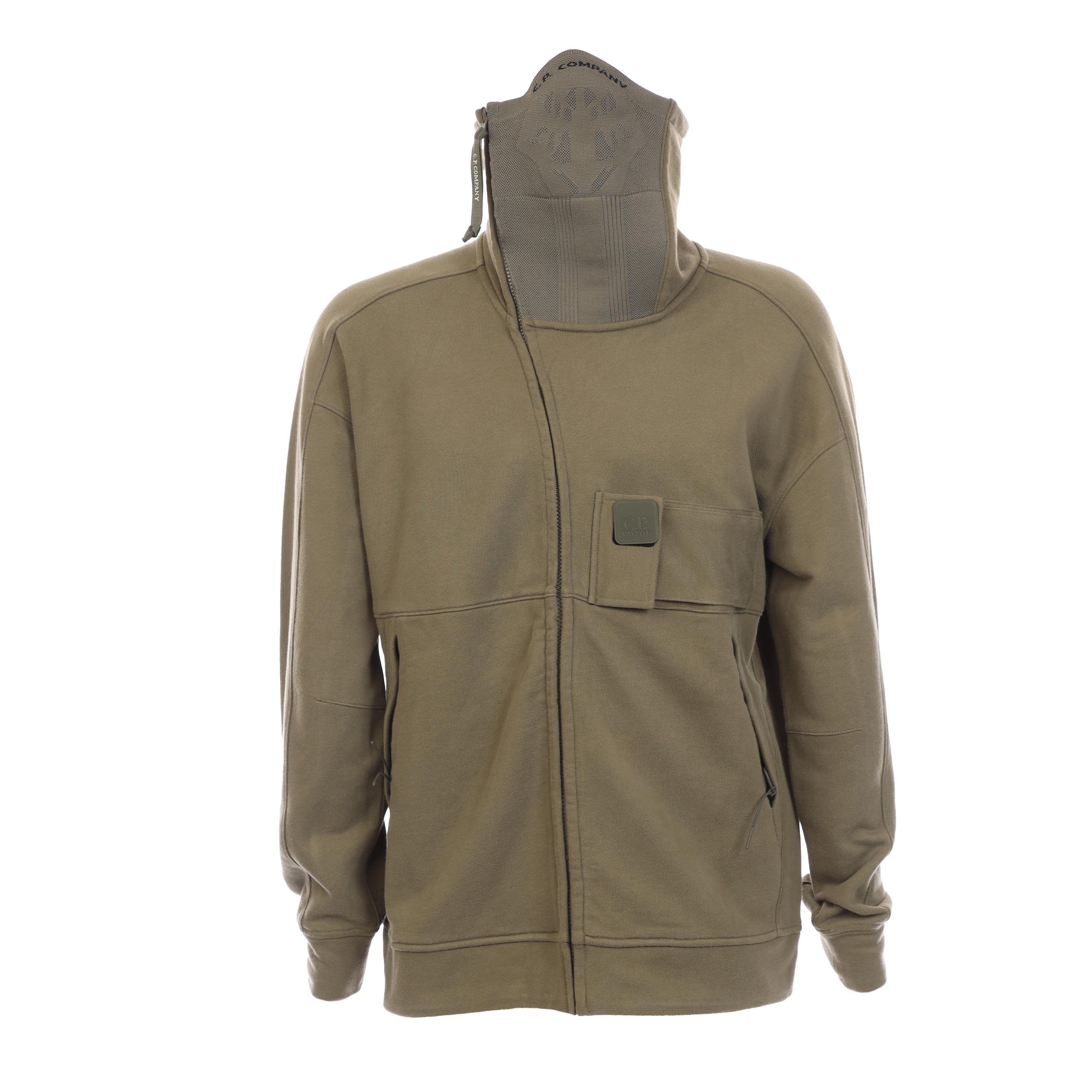 CP Company Diagonal Raised Fleece Hoodie