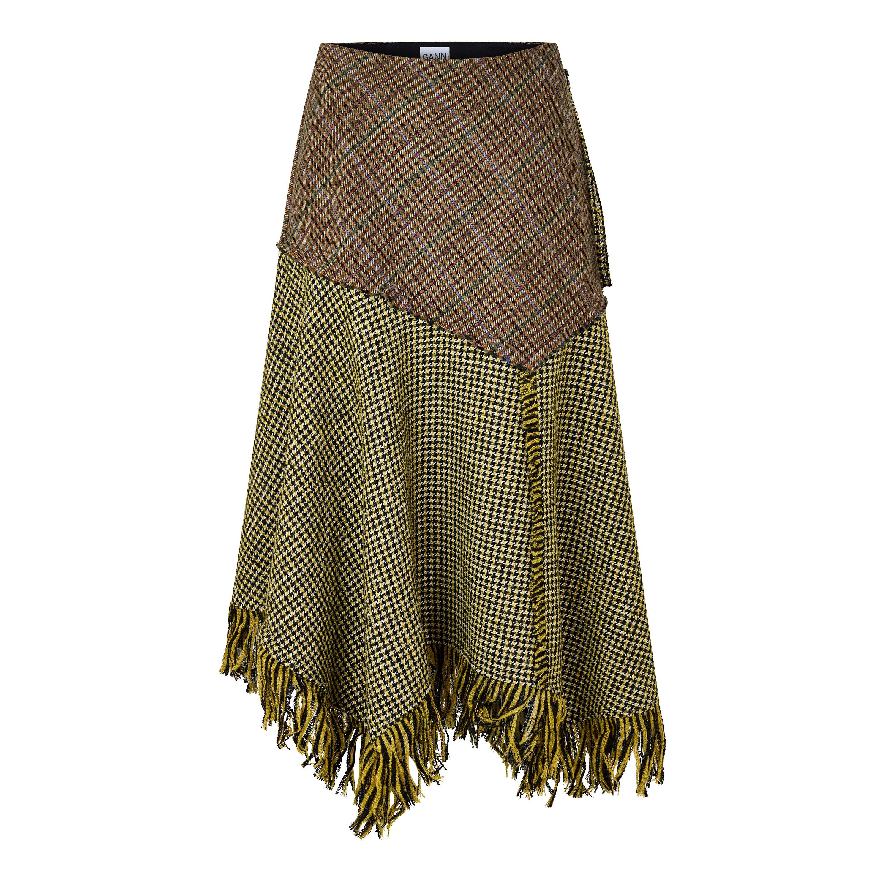Multicolour - Ganni - Women's Maxi Skirt - 1