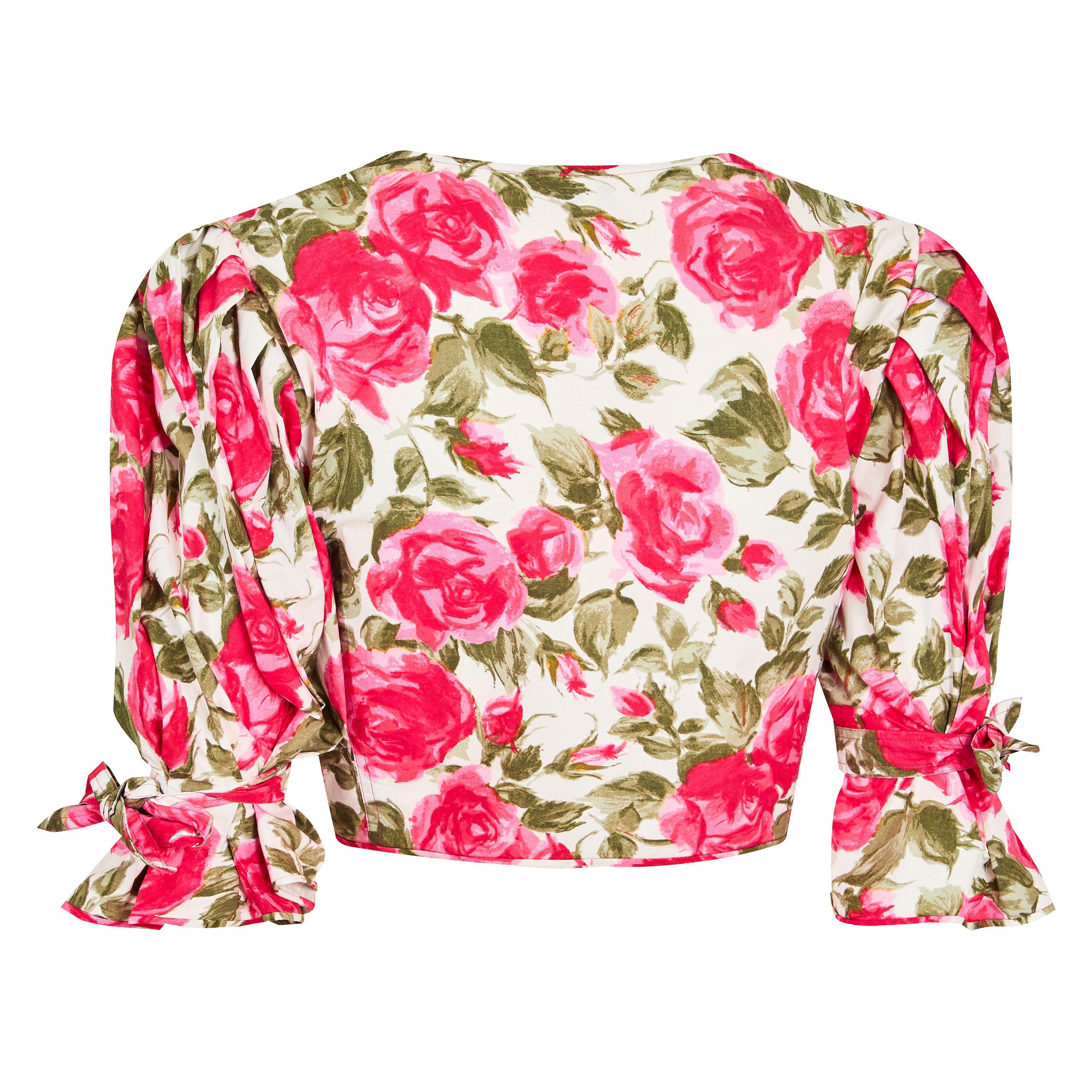 White Pink - Chloe - Chloe Tie Sleeve Ld62 - 2