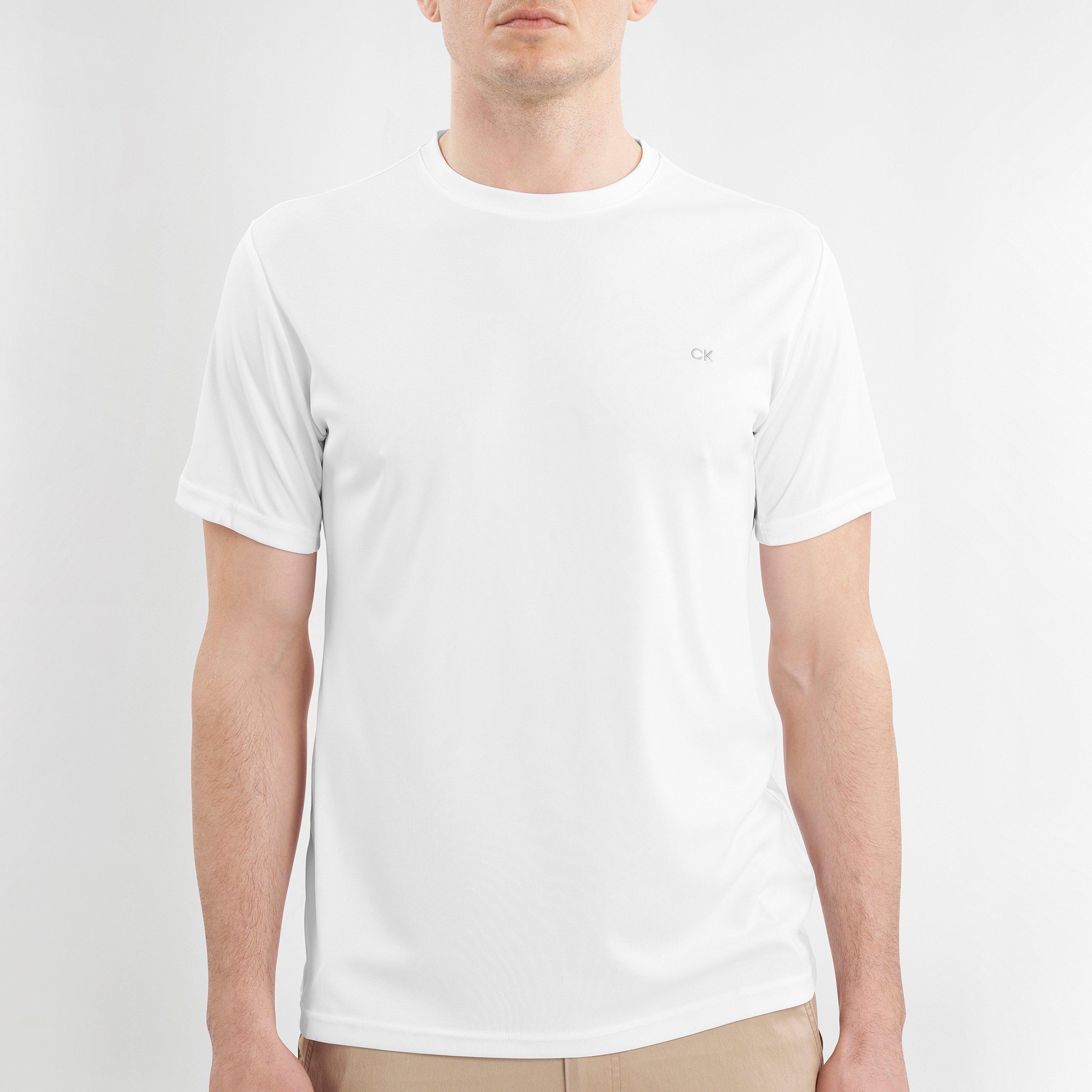 Wit - Calvin Klein Golf - Men's CKG Freedom Regular Fit T-Shirt - 2