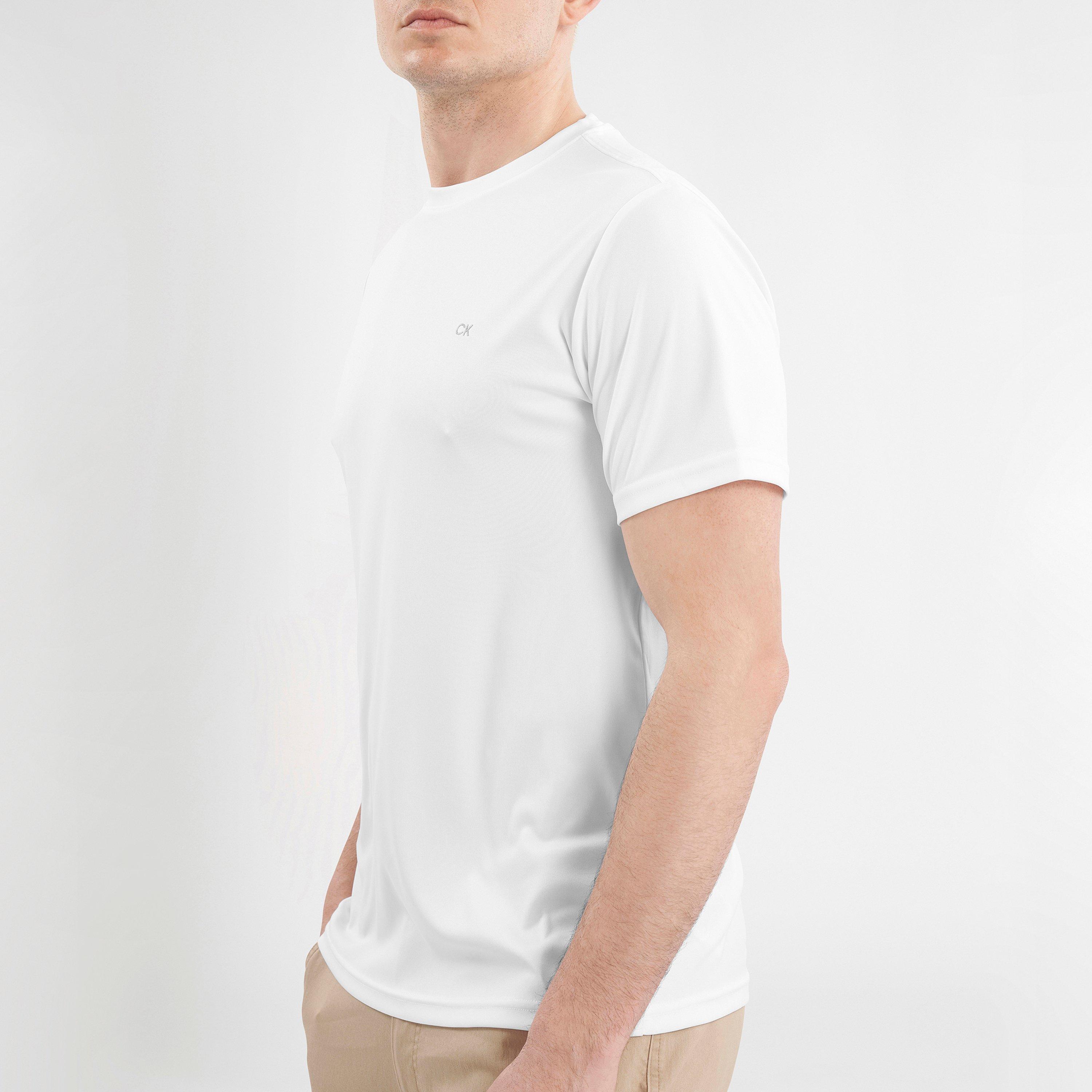 Wit - Calvin Klein Golf - Men's CKG Freedom Regular Fit T-Shirt - 5