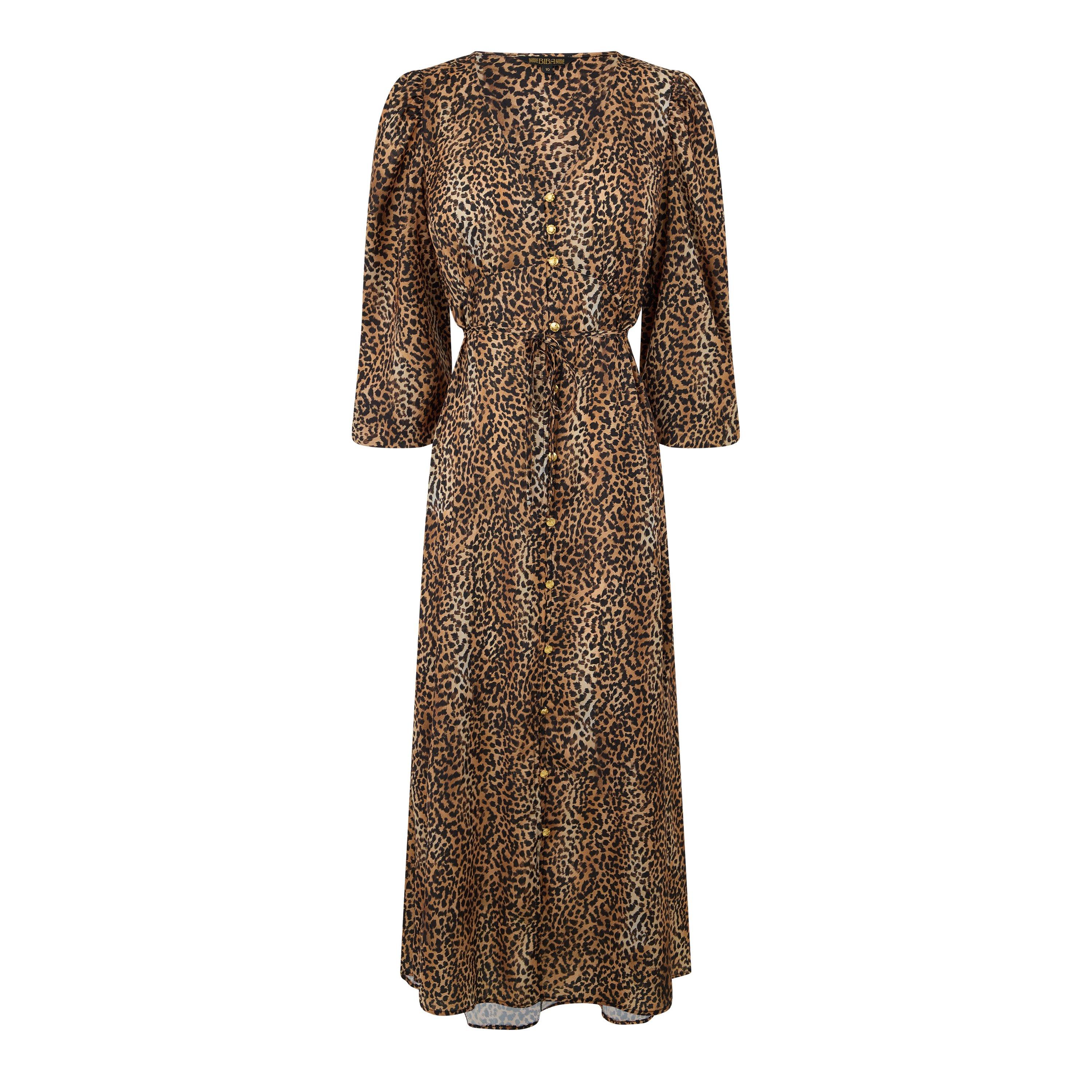 Mini leopard - Biba - Biba Button Through Dress - 5