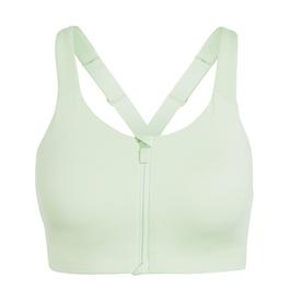 adidas Tlrdim Lux Zip High Impact Sports Bra Womens