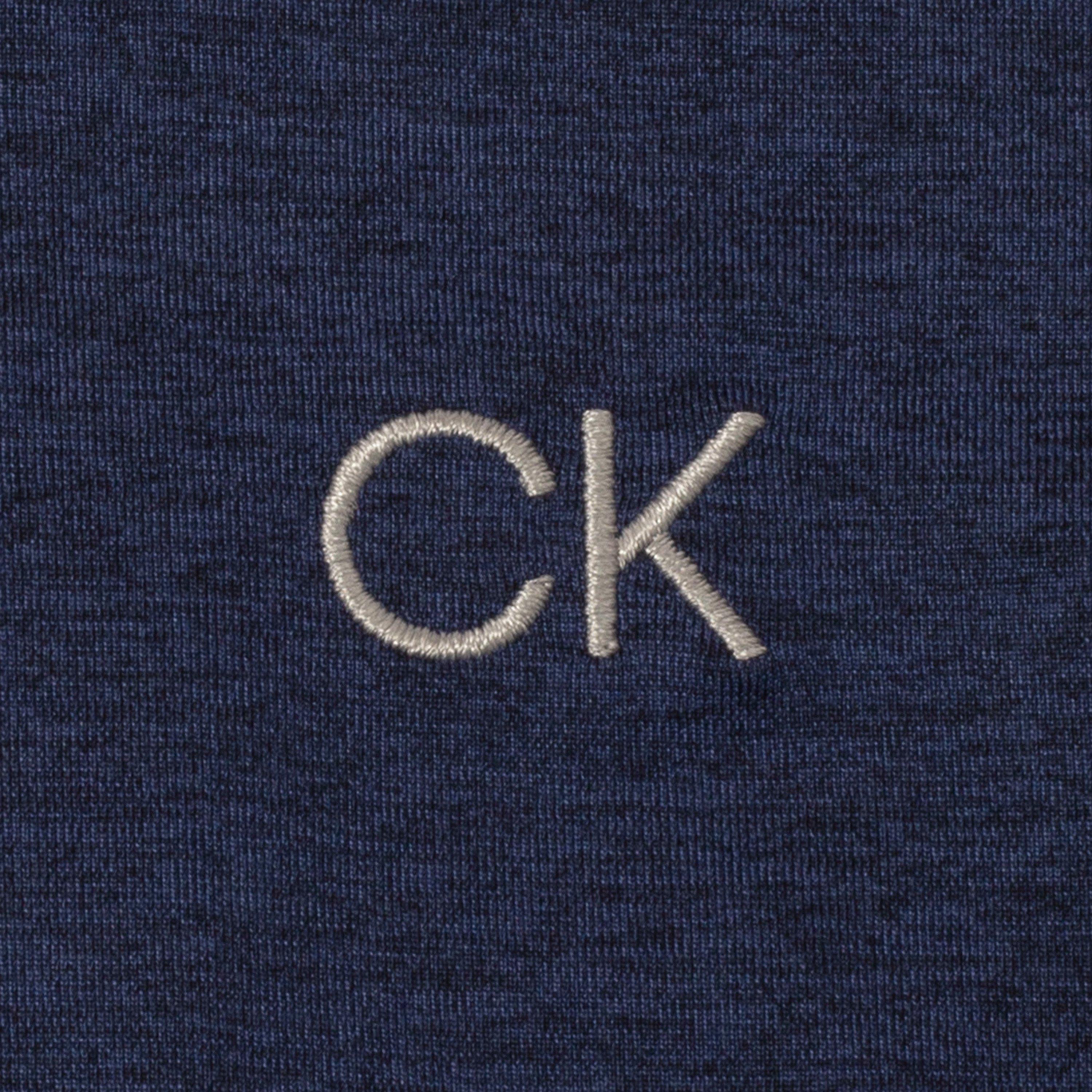 Marineblauwe mêlee - Calvin Klein Golf - Women's Long-Sleeve T-Shirt - 4