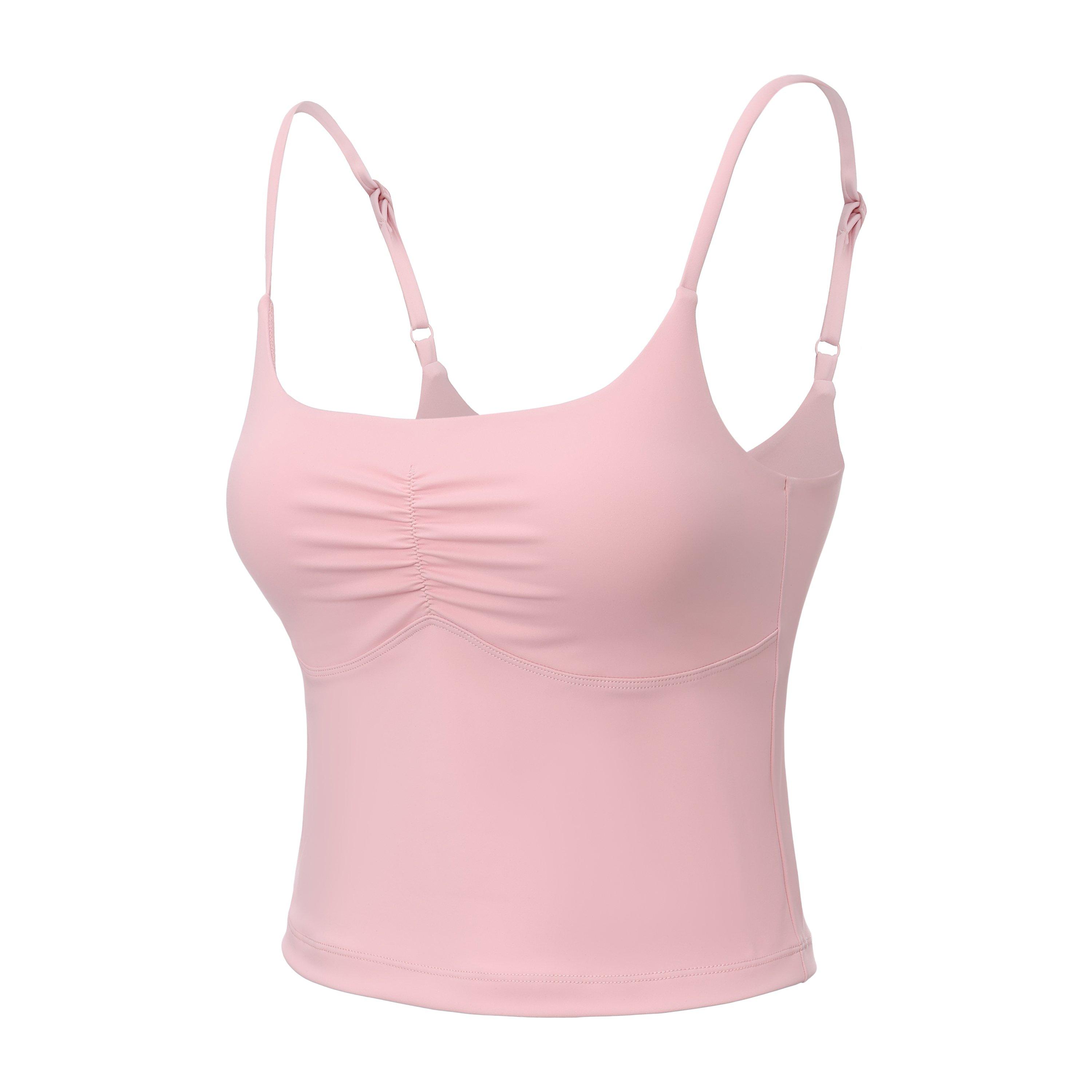 Pink - USA Pro - USA Pro Ruched Tank Womens - 2