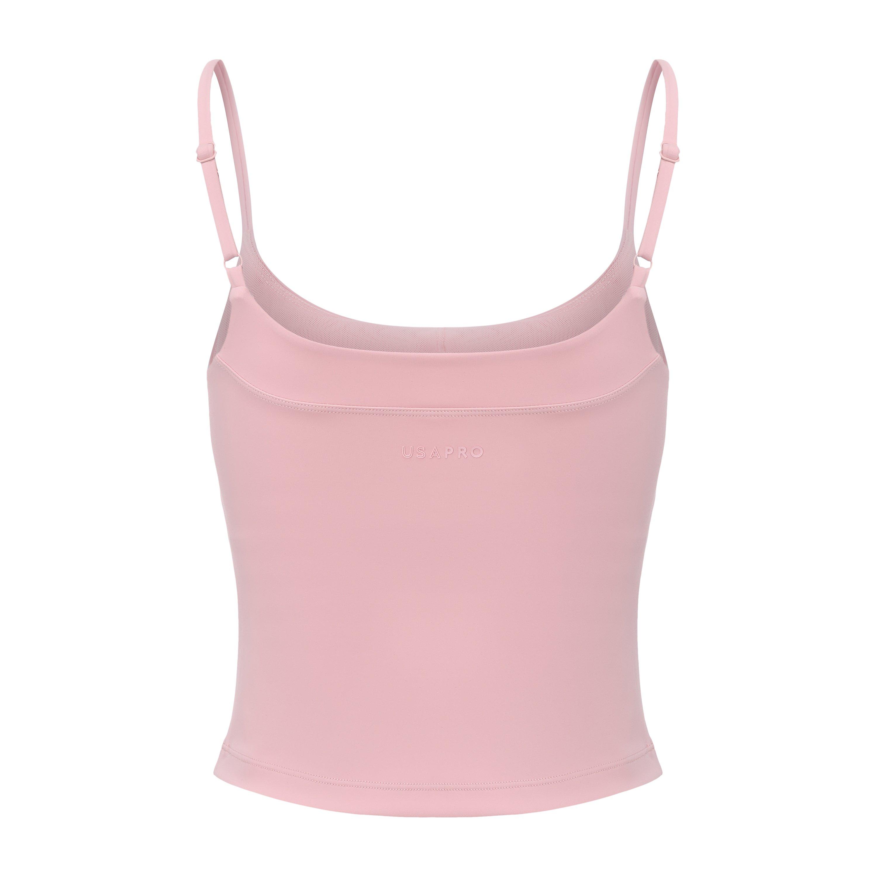 Pink - USA Pro - USA Pro Ruched Tank Womens - 3