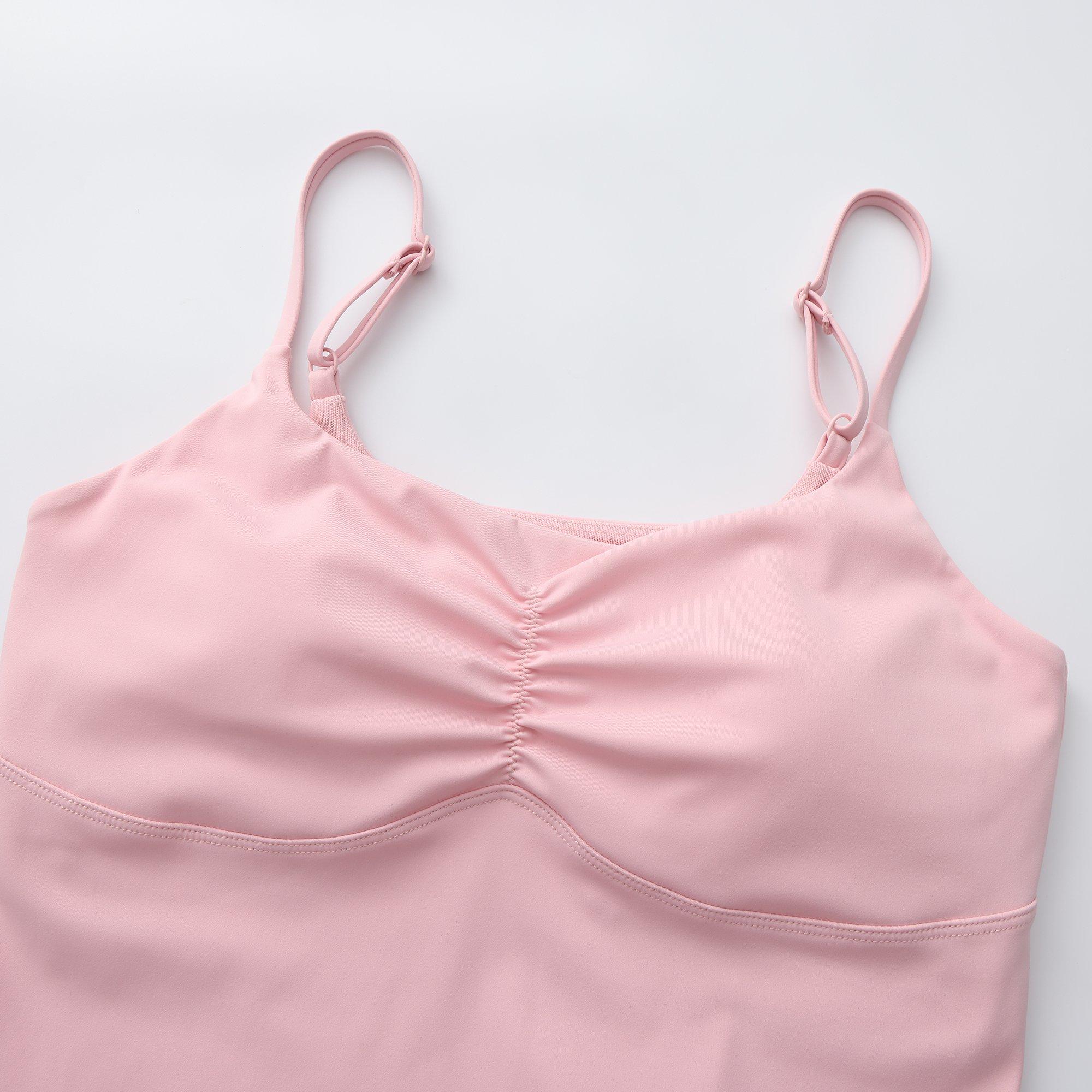Pink - USA Pro - USA Pro Ruched Tank Womens - 4