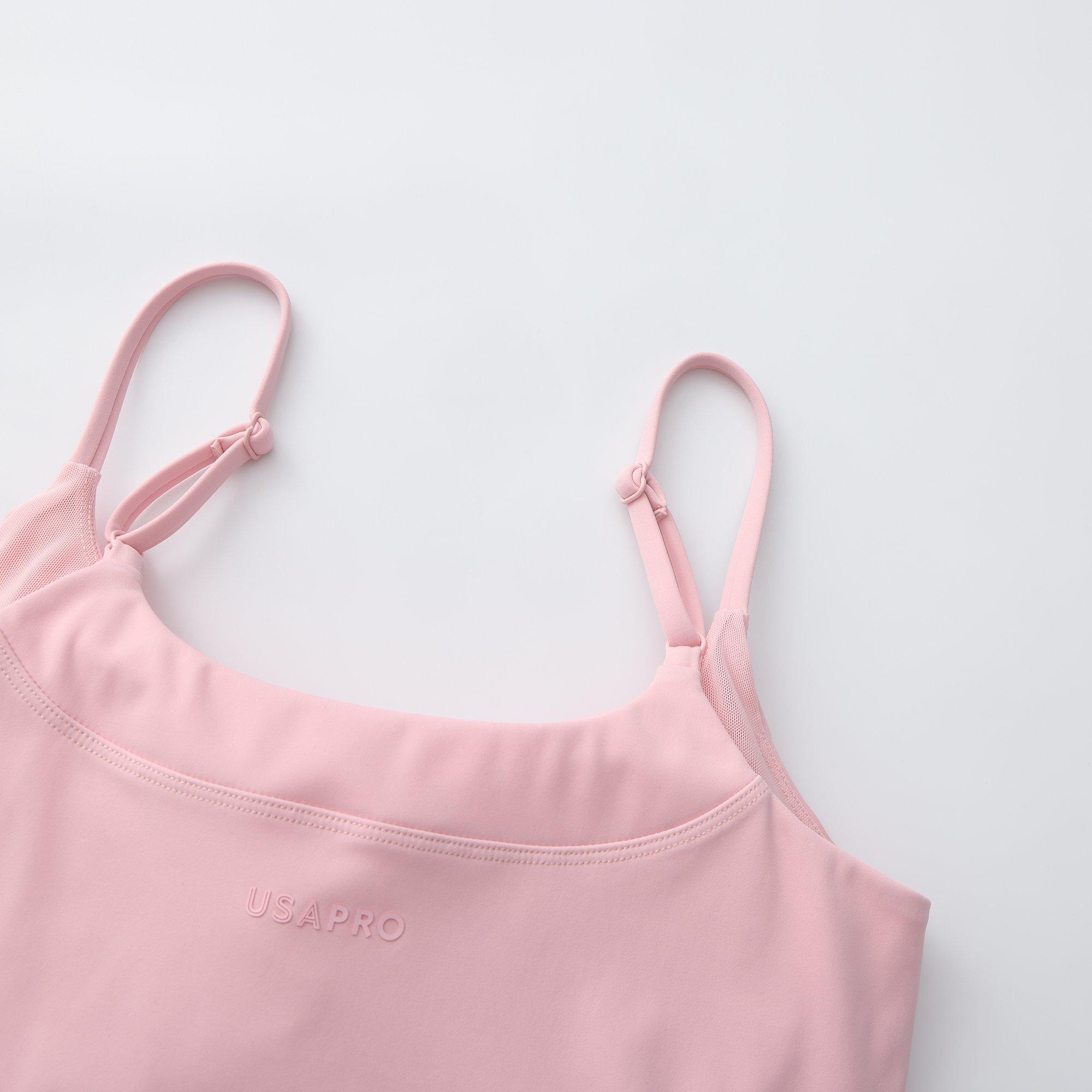 Pink - USA Pro - USA Pro Ruched Tank Womens - 6