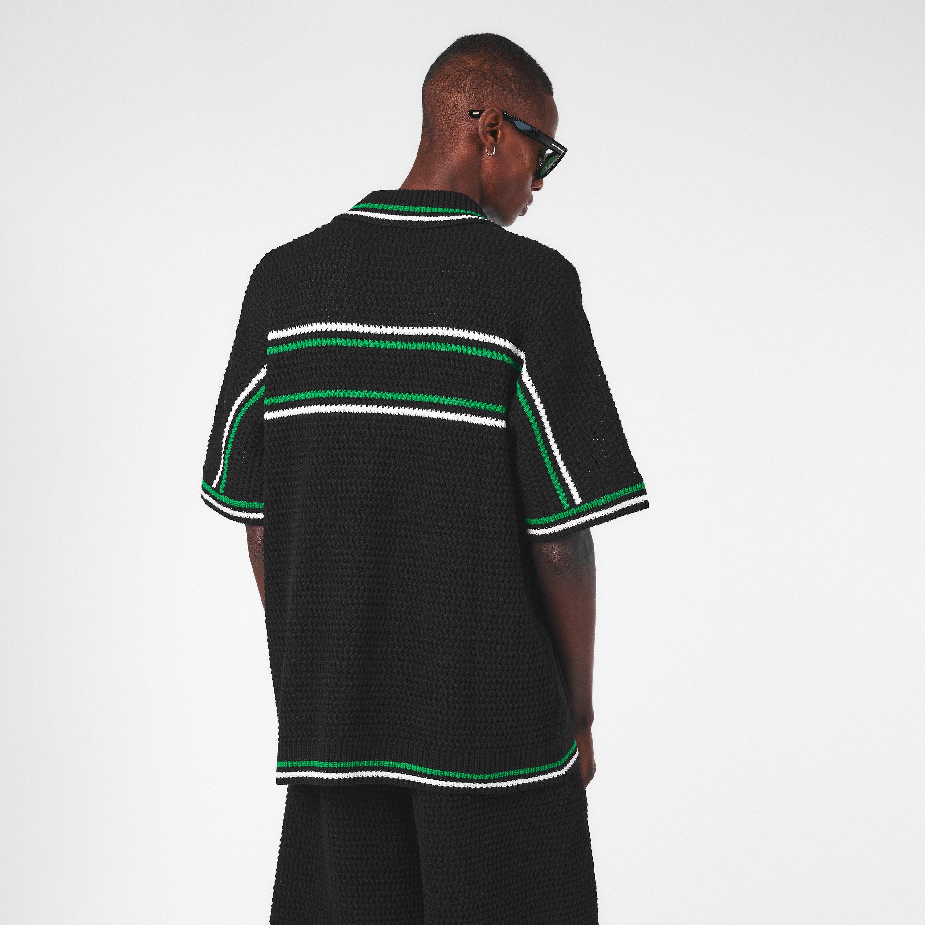 Black/Green - Casablanca - Men's Knitted Tops - 4