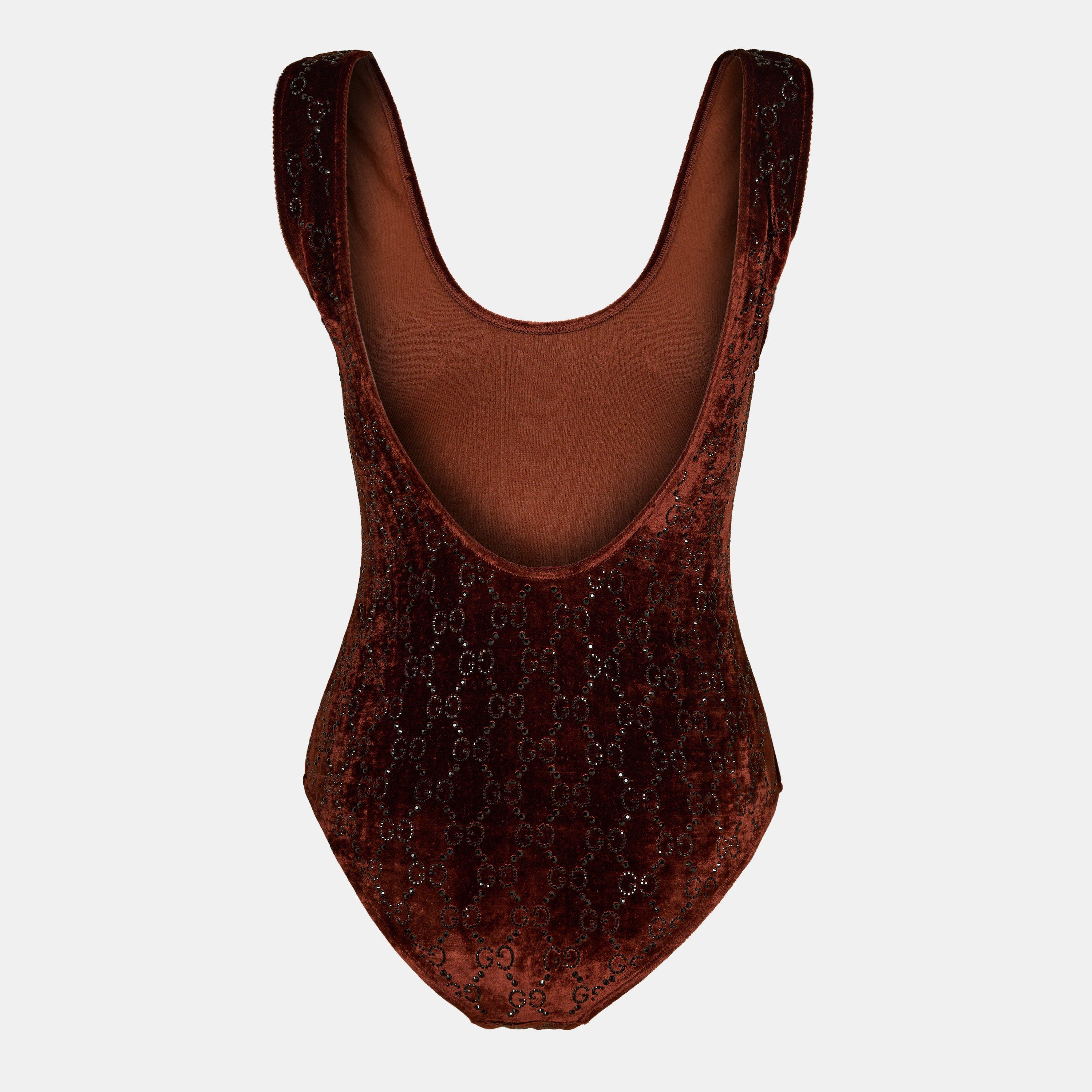 Chestnut - Gucci - Women's Bodysuit - 2