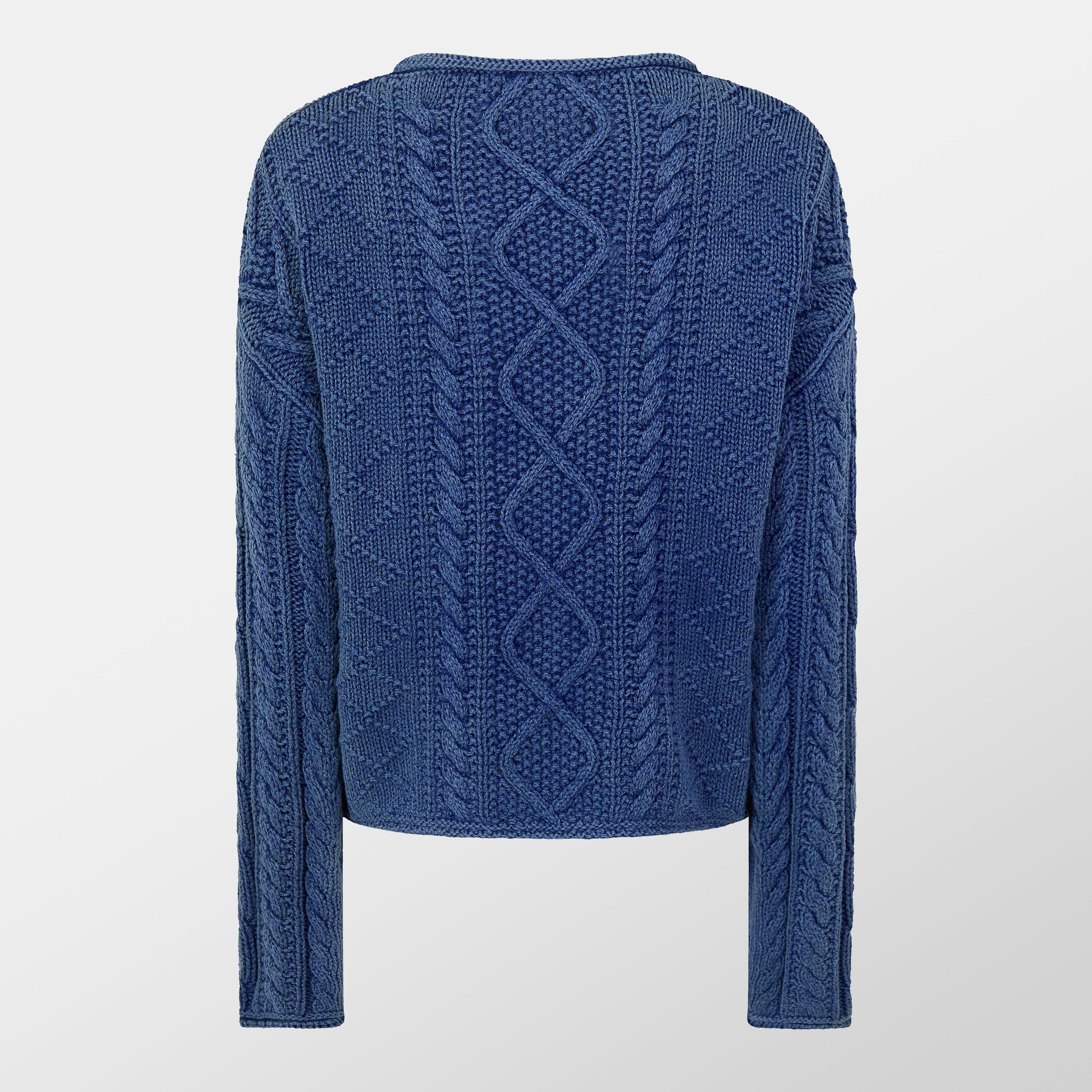 INDIGO/MULTI - Polo Ralph Lauren - Women's Flag Crew Neck Jumper - 2