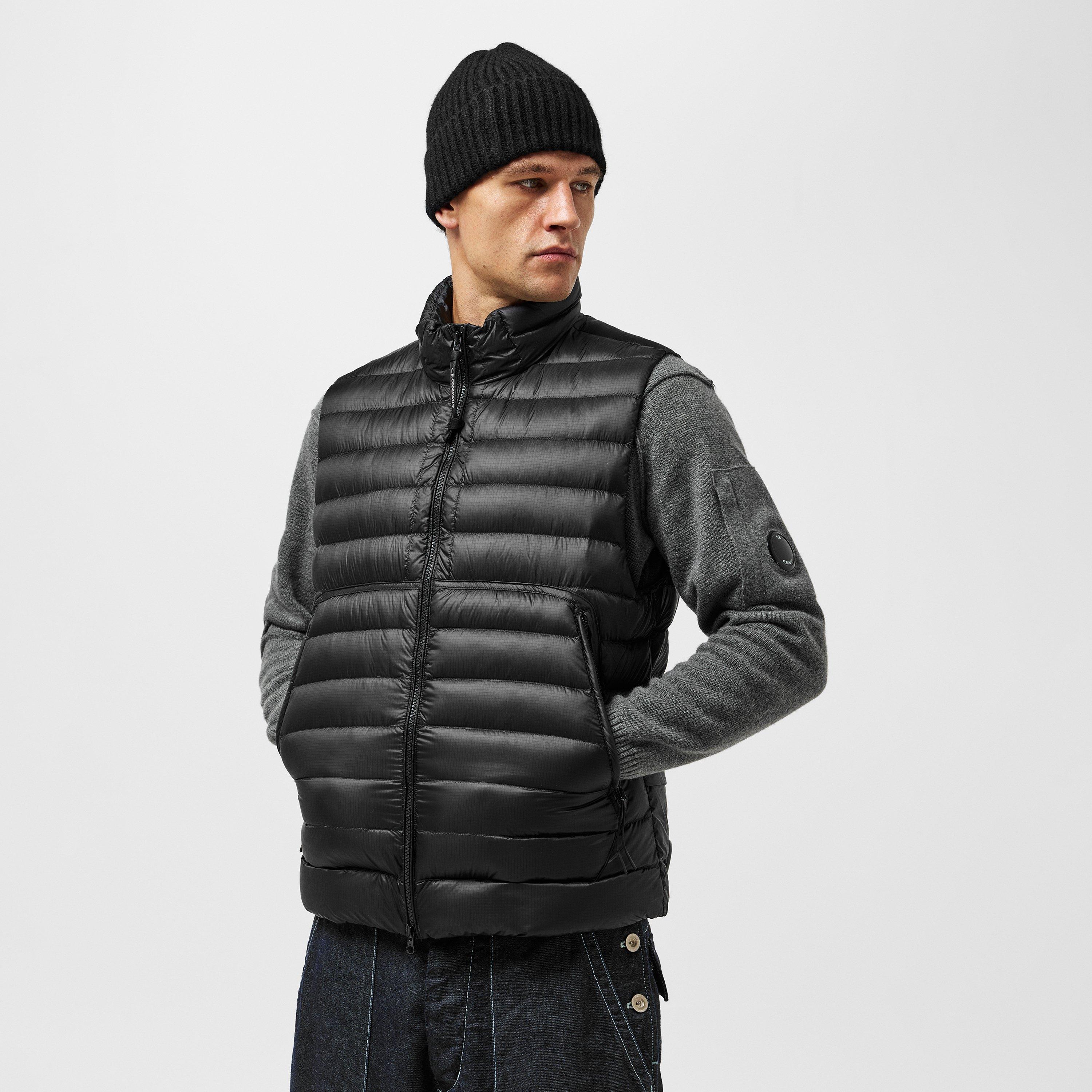 Black 999 - CP Company - Men's Weather-Resistant Sleeveless Gilet - 3