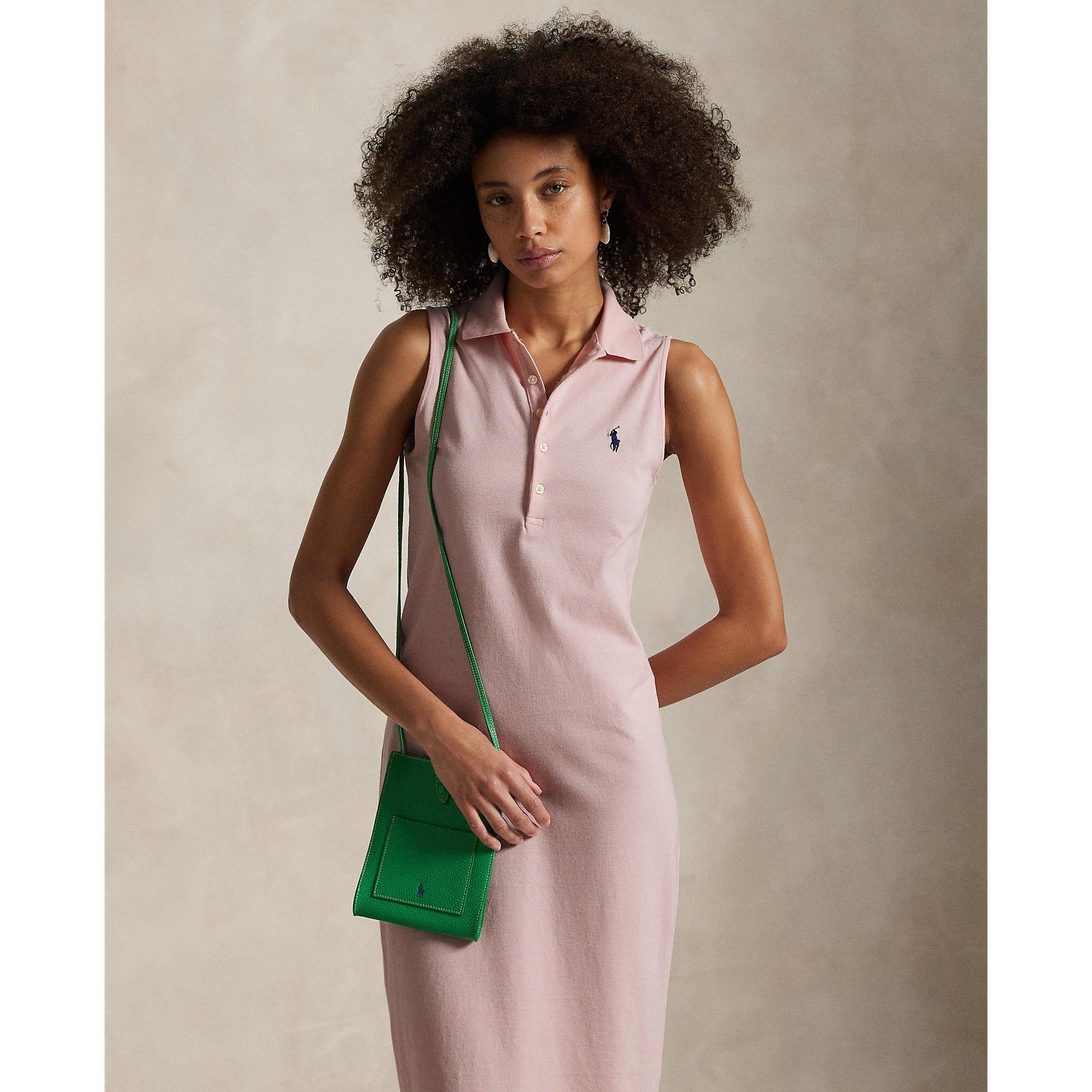 Polo Ralph Lauren Women's Stretch Cotton Sleeveless Dress | Cruise Fashion