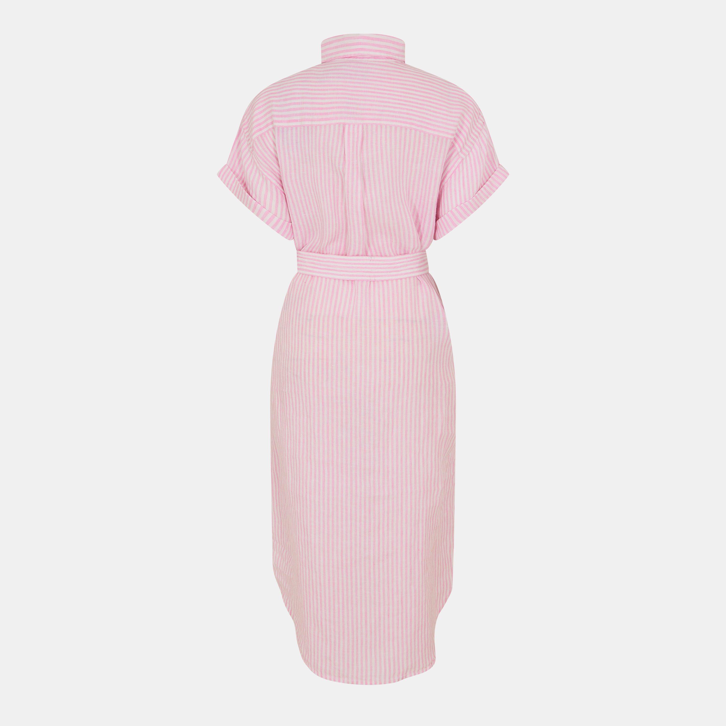 WHITE PINK - Polo Ralph Lauren - Women's Shirt Dress - 2