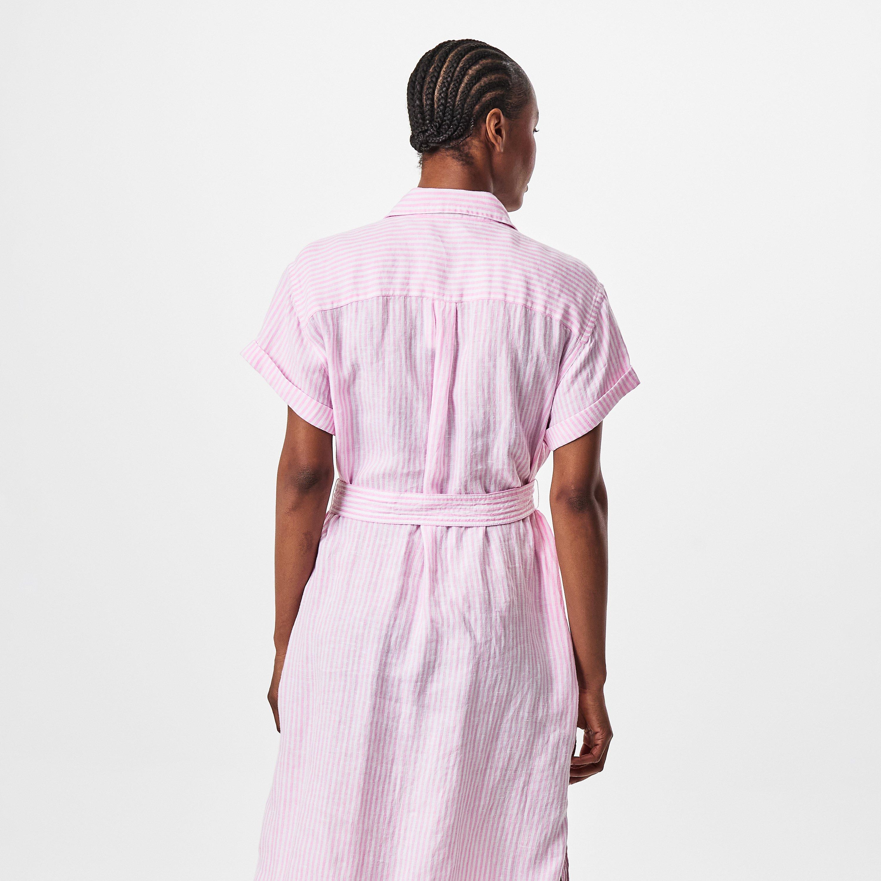 WHITE PINK - Polo Ralph Lauren - Women's Shirt Dress - 4