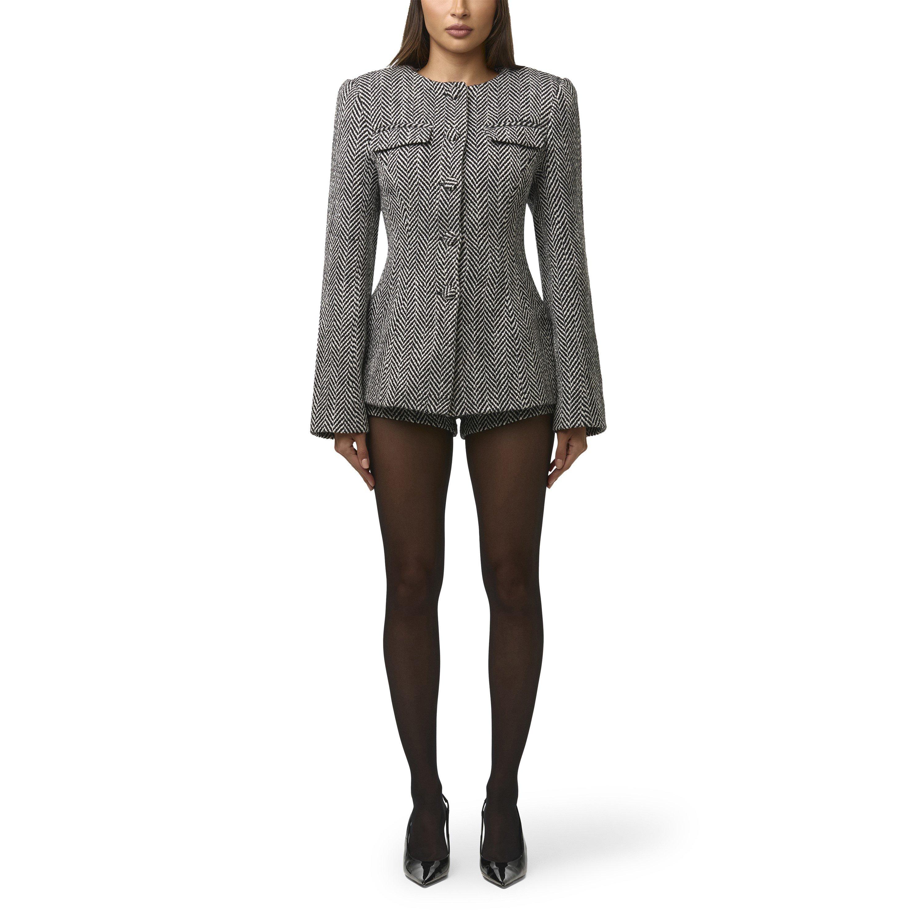 Grey - Naked Wardrobe - Naked W Tailored Sho Ld64 - 4