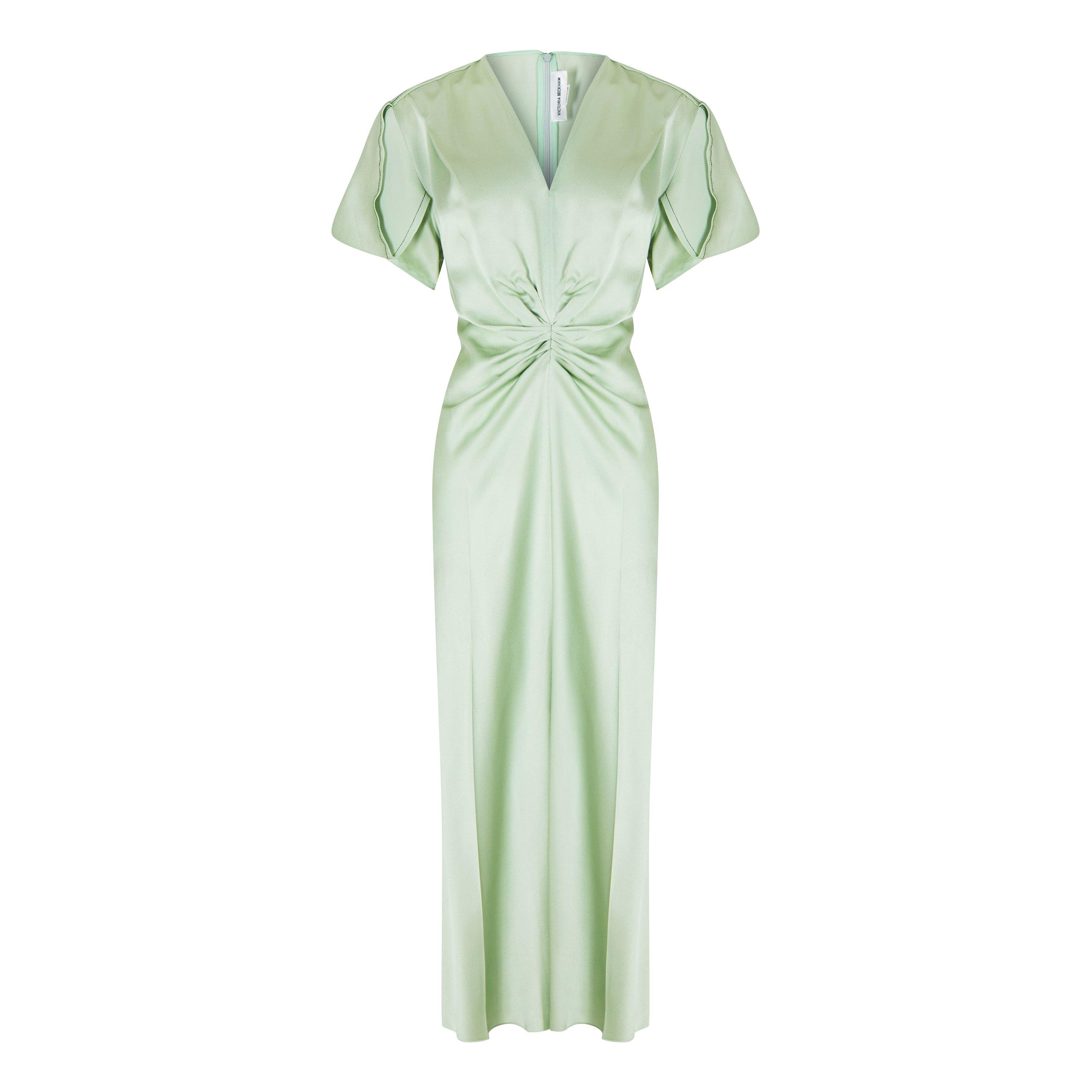 Jade - Victoria Beckham - Women's V-Neck Maxi Dress - 5